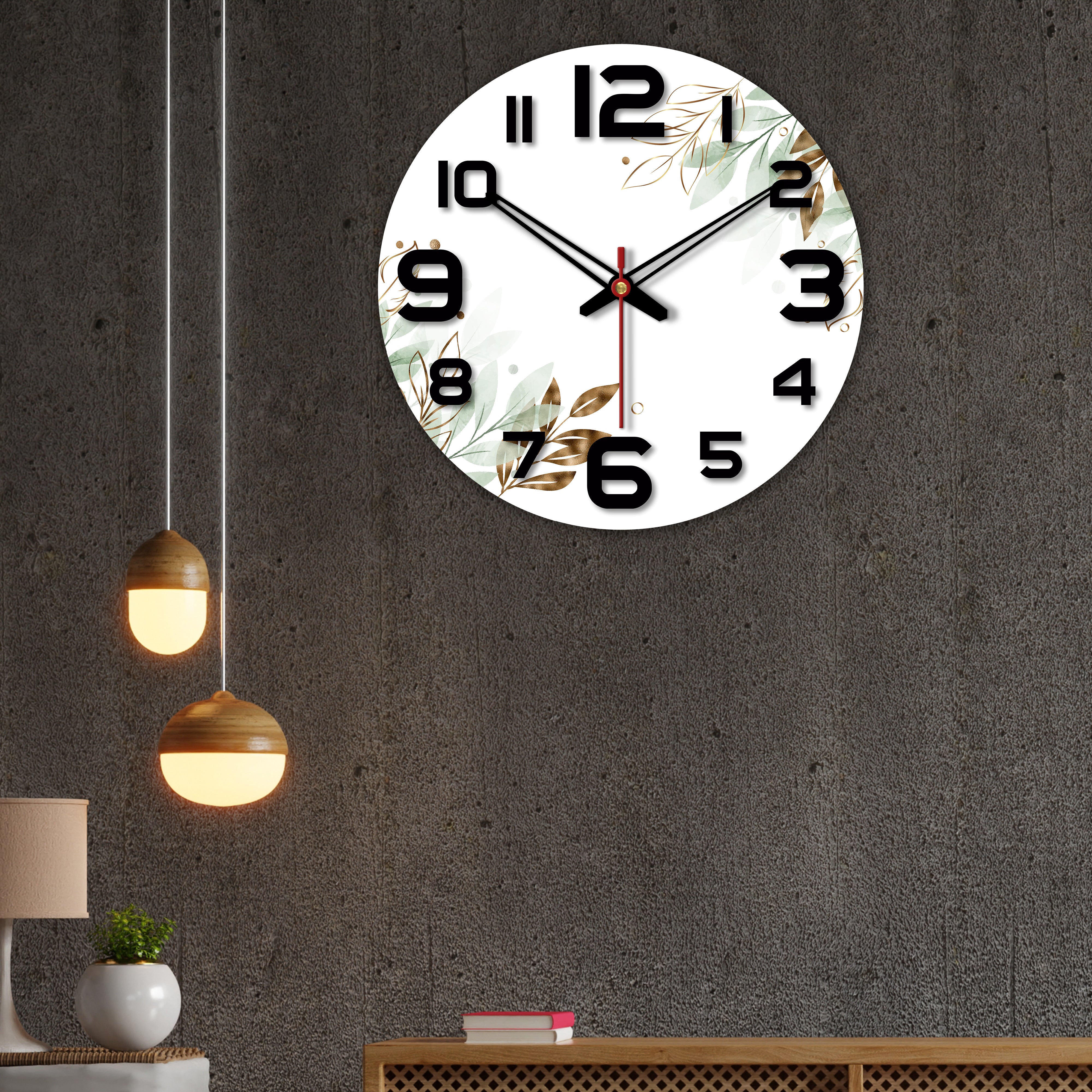 Wooden Wall Clock