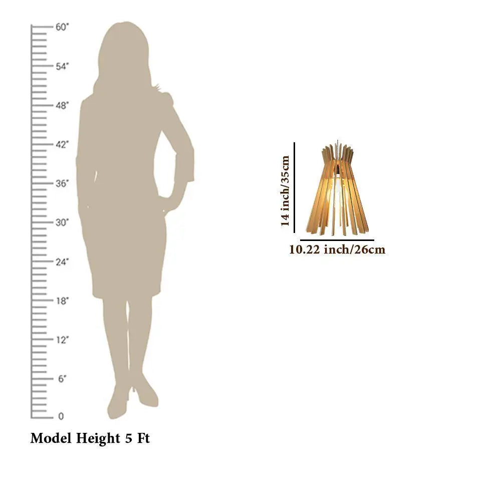 Modern Design Wood Ceiling Lamp For Home Decoration