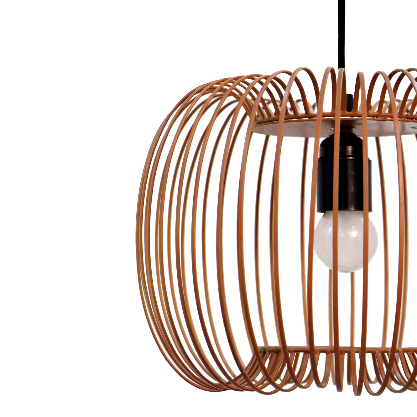 Modern Globe Wire Ceiling Lamp for Living Room