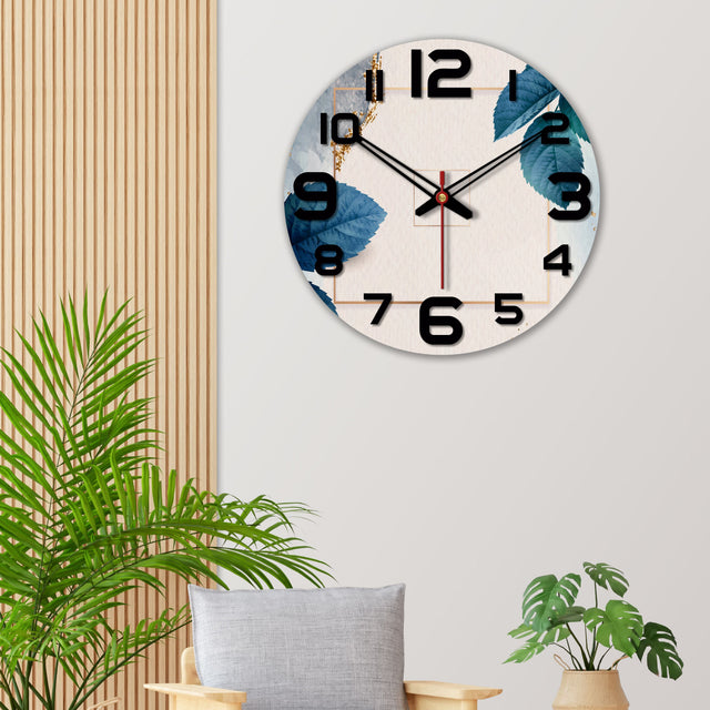 Unique Wooden Wall Clock