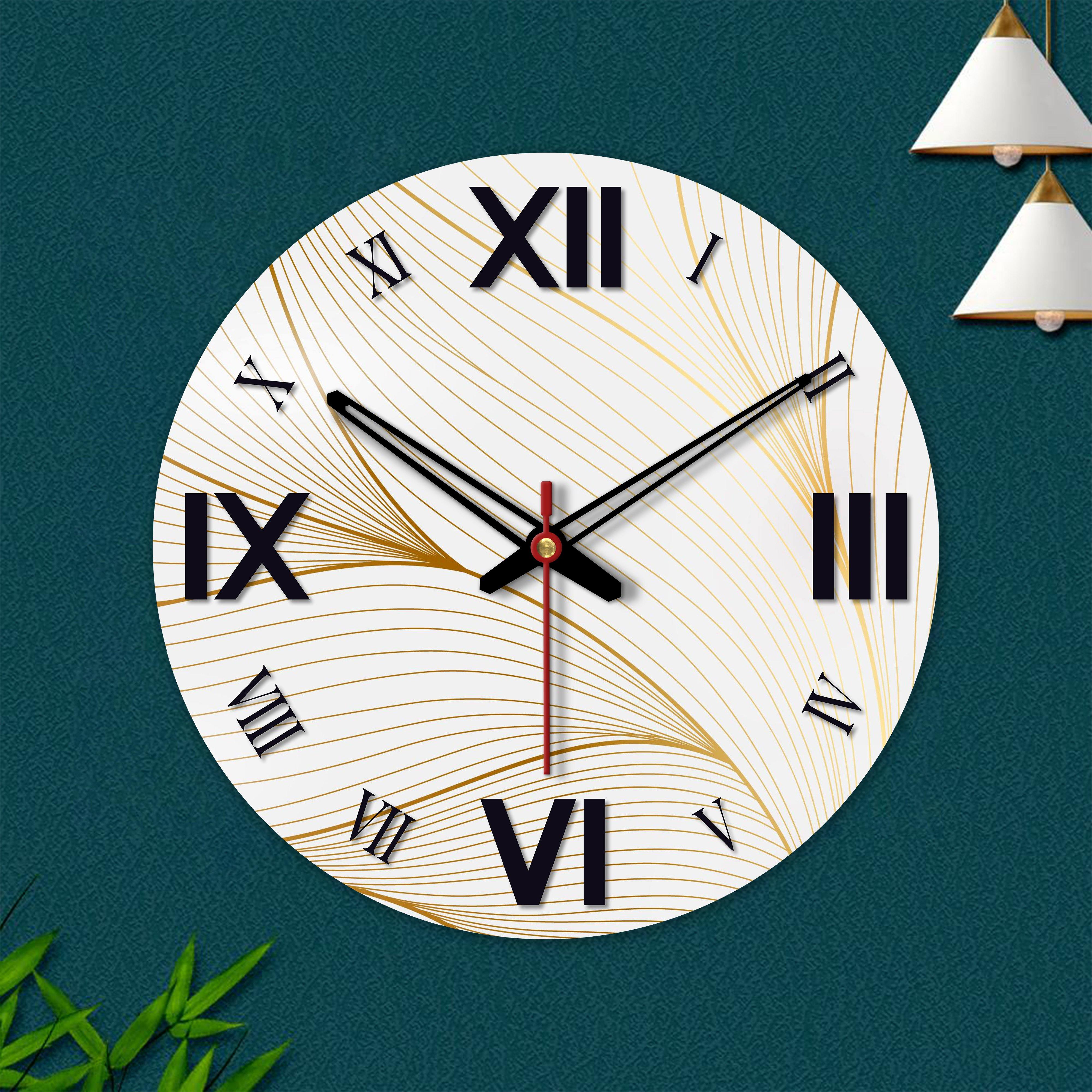 wooden wall clock antique