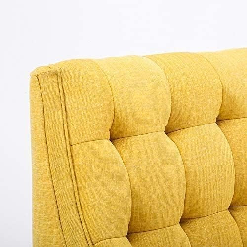 Modern Yellow Sofa Lounge Chair with Footrest