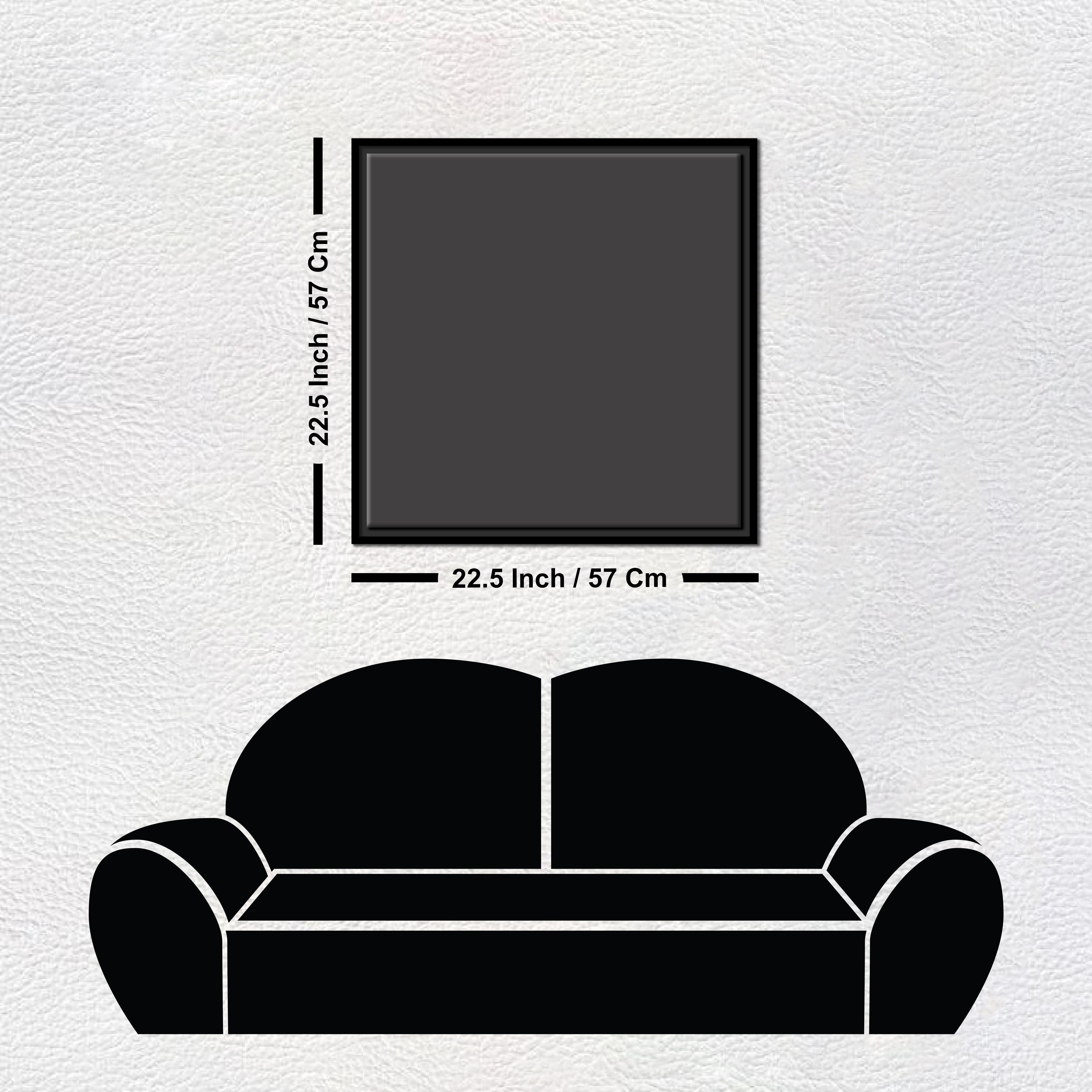 Polar Bear Glacier Wall Painting Floating Frame