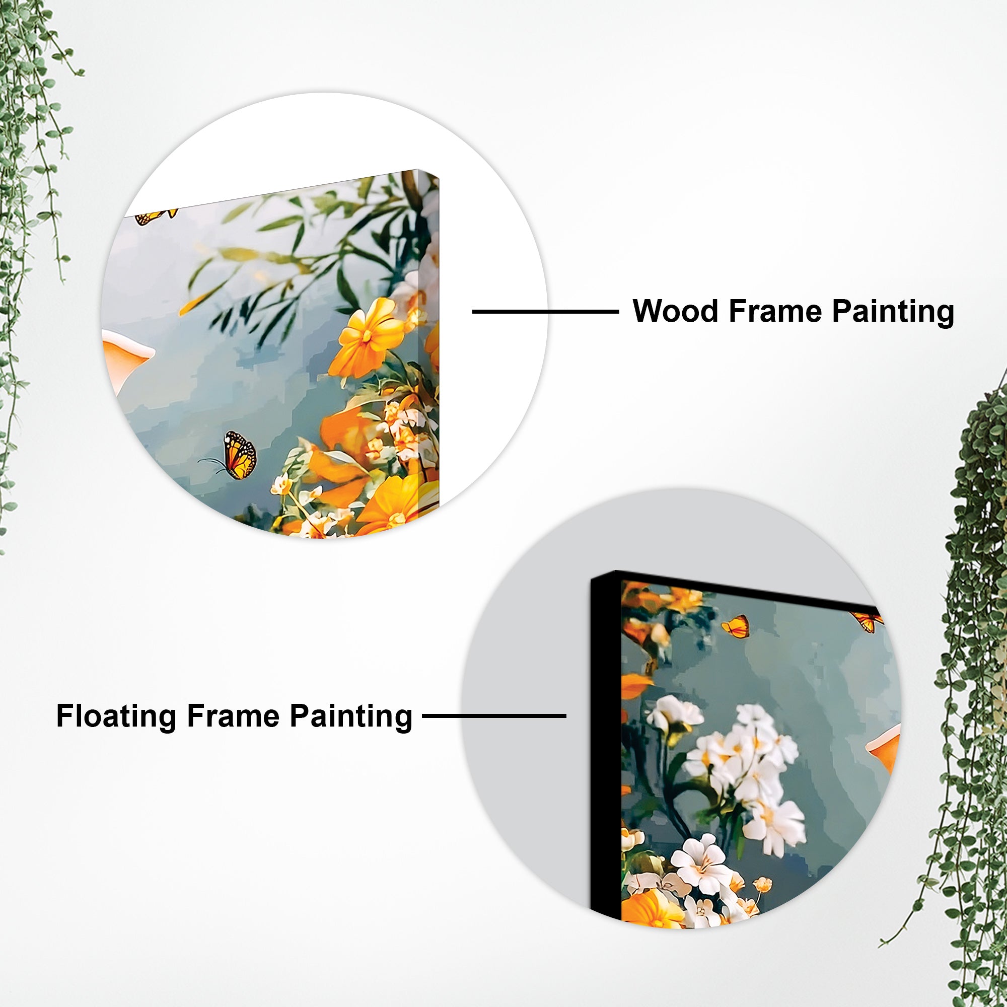 Adorable Bal Ganesha Sitted with Mooshak Giving Blessings Canvas Wall Painting for Home & Office – Spiritual Wall Art for Home Decor