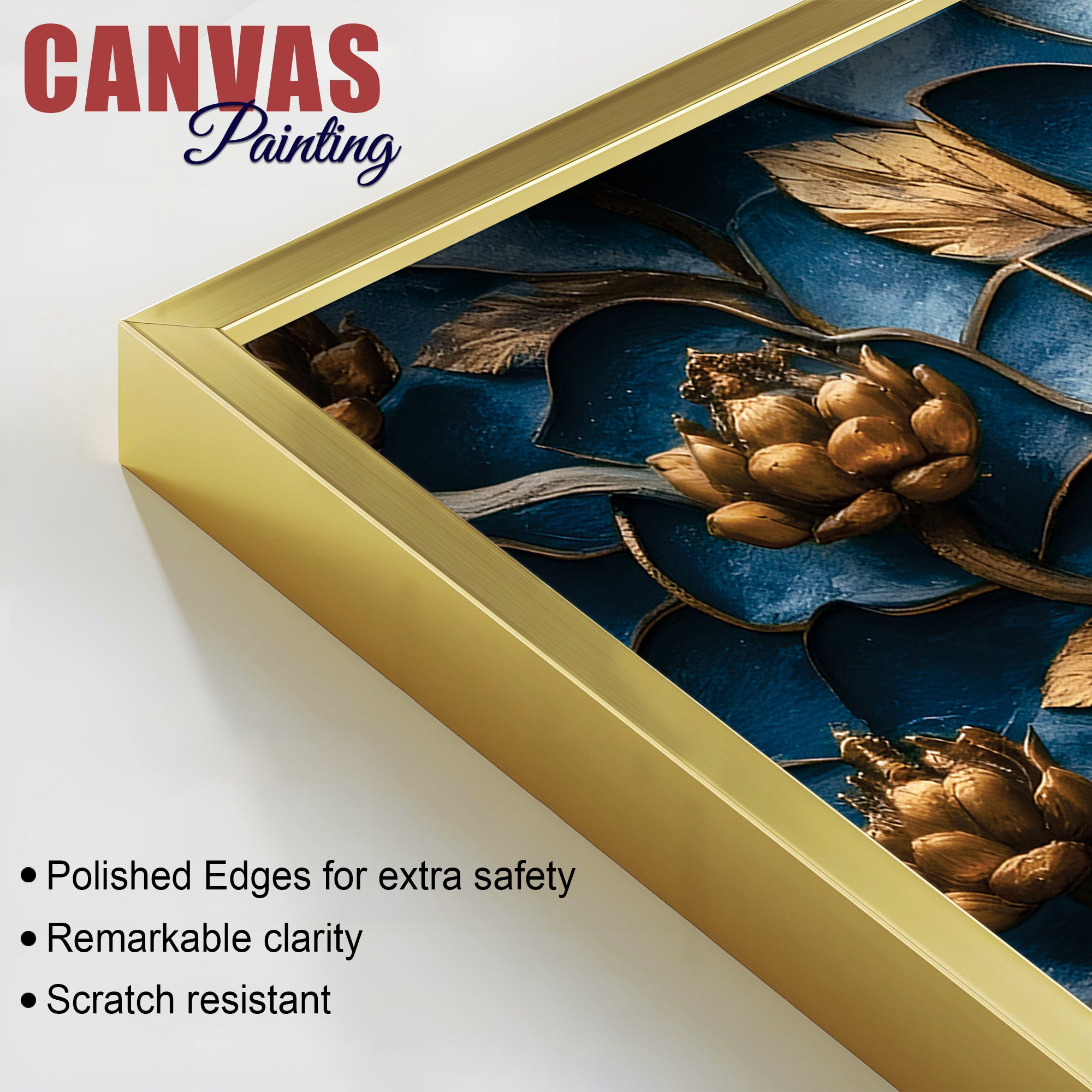 Aesthetic Buddha Wall Painting for Interior Wall Decor