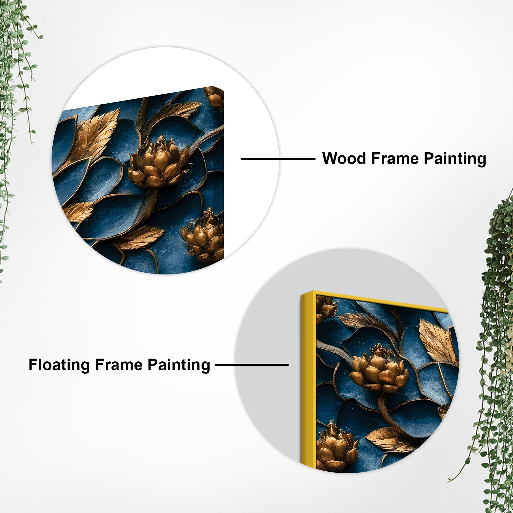 Aesthetic Buddha Wall Painting for Interior Wall Decor