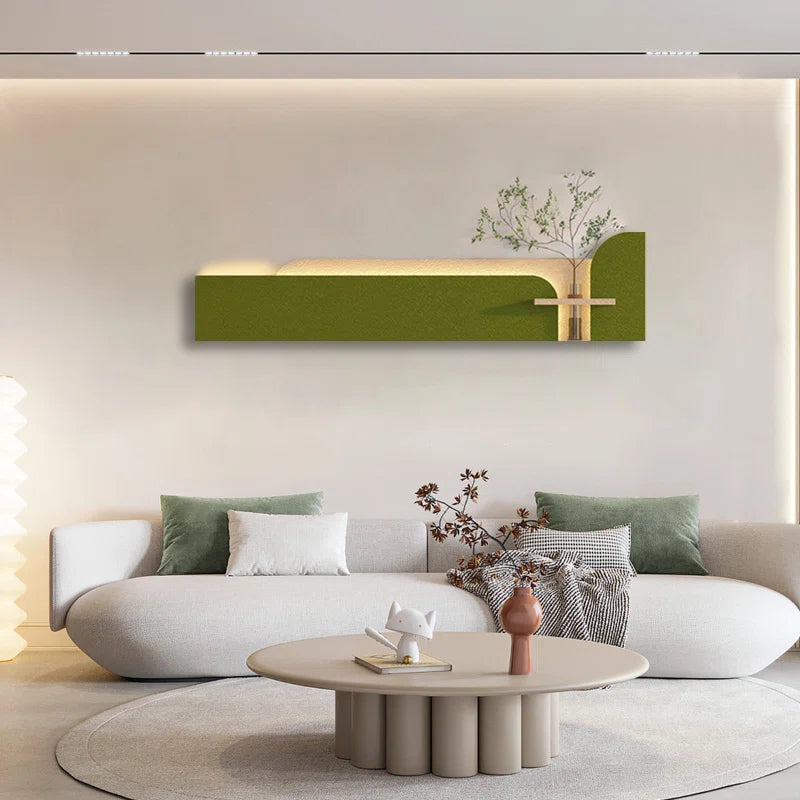 Aesthetic Wall Decoration with LED Lights for Home & Office Decor