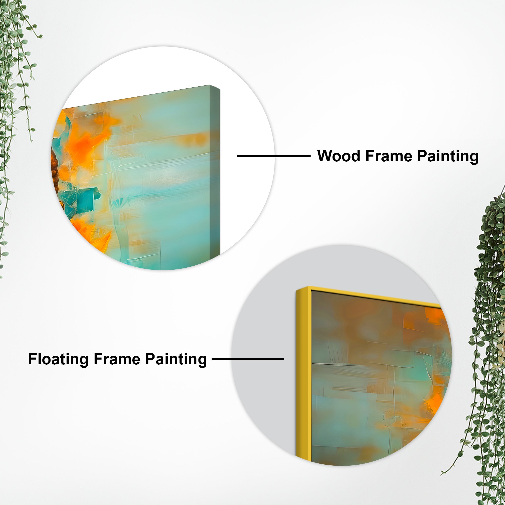 Artistic Buddha Canvas Painting for Decorative Wall Design