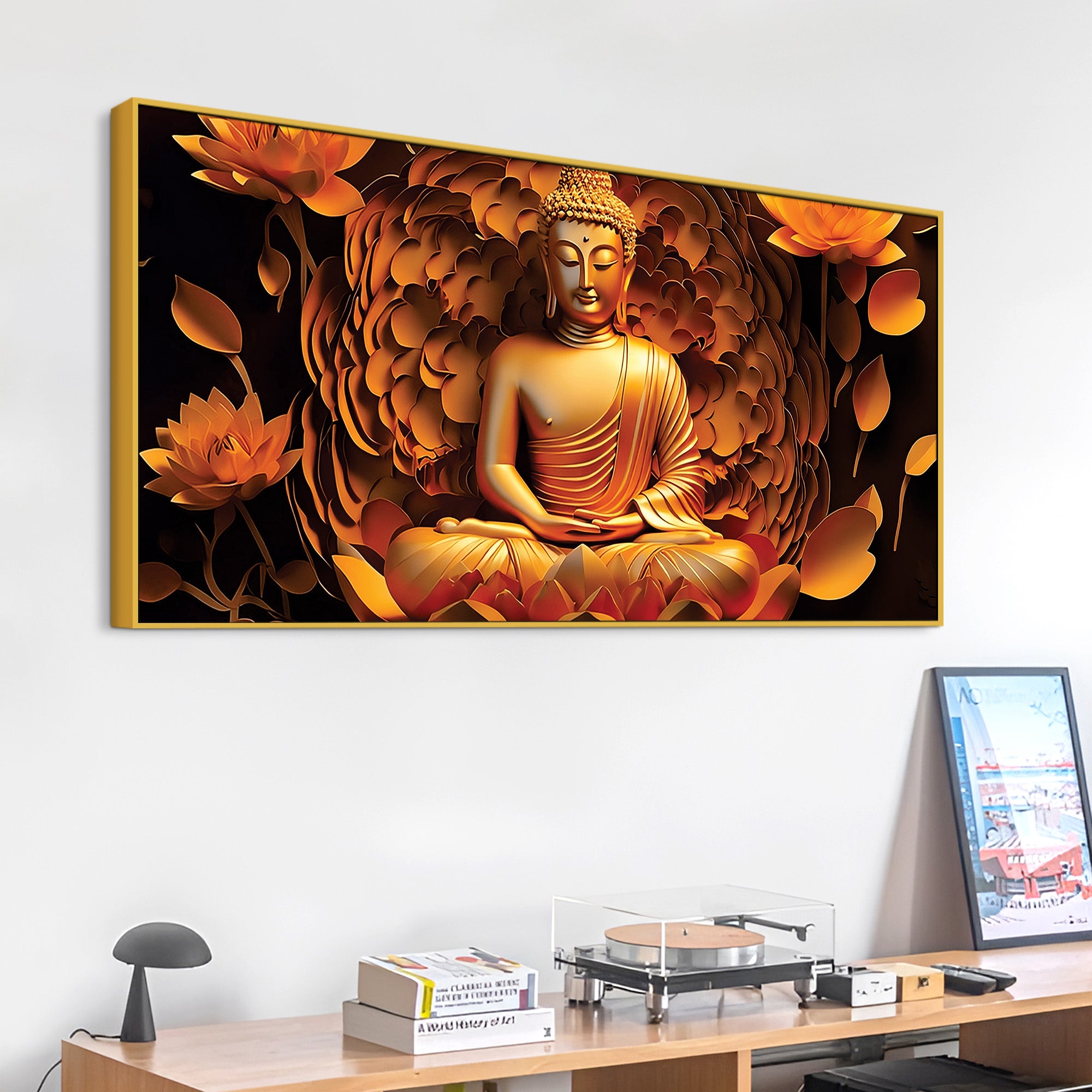 Artistic Buddha Painting for Contemporary Home Décor