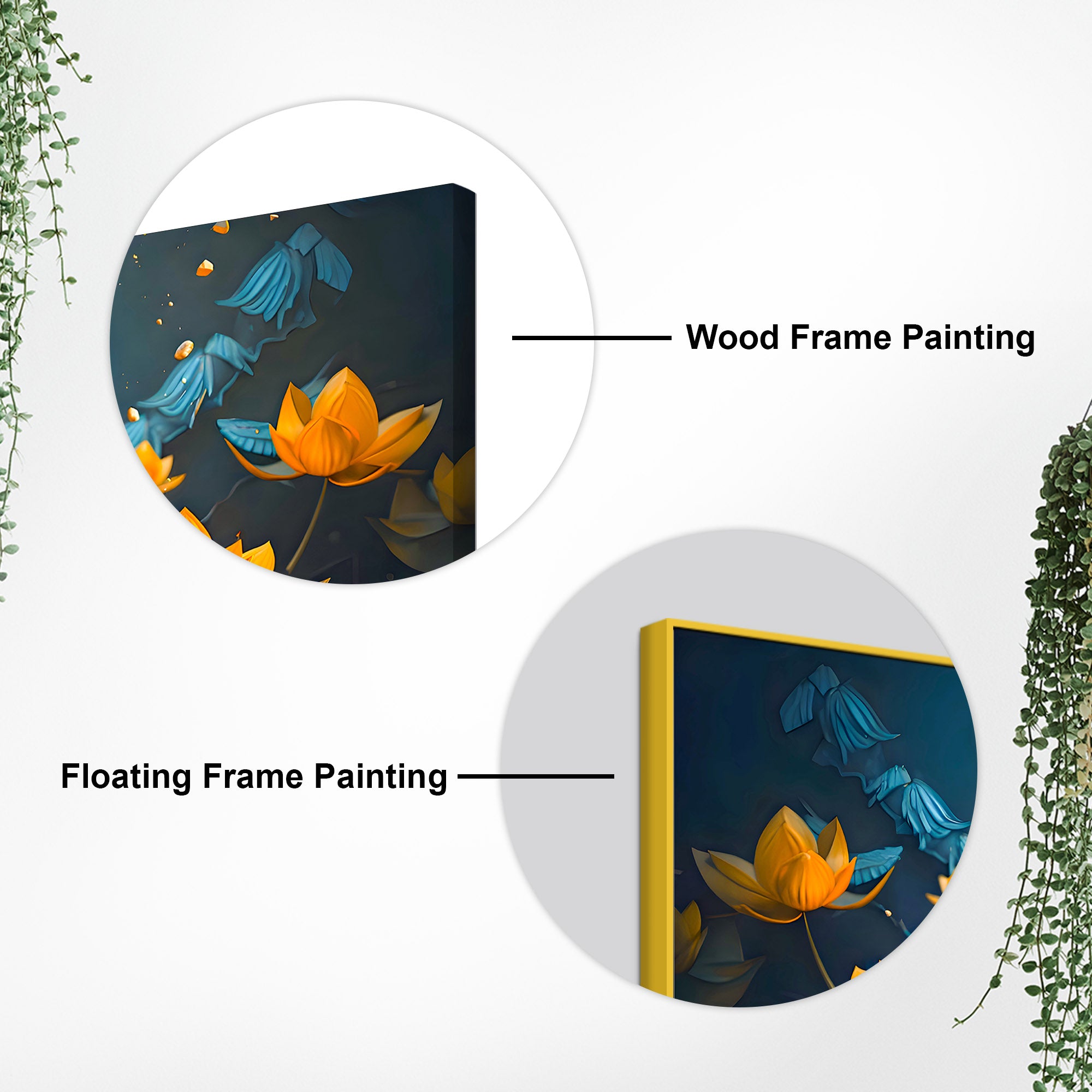 Artistic Lord Gautam Buddha Painting for Creative Wall Decoration