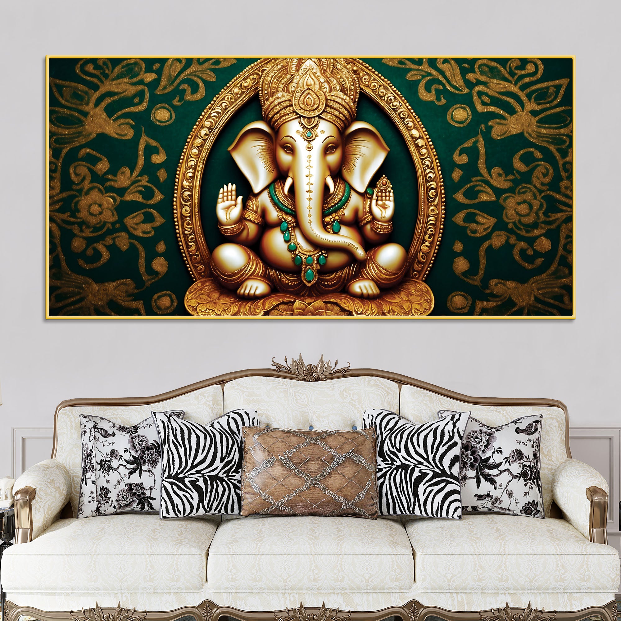 artistic-lord-shri-ganesha-modern-portrait-canvas-wall-painting-for-home-office-decor-modern-devotional-wall