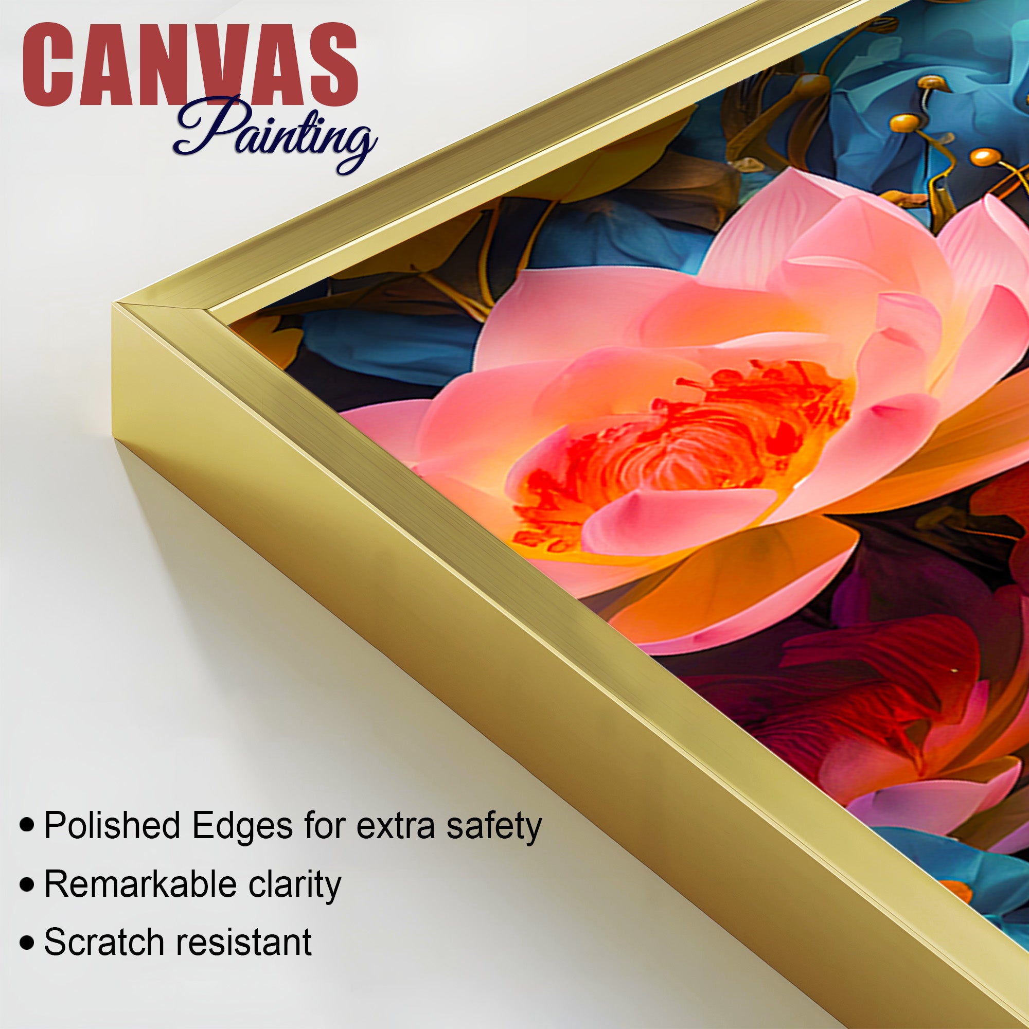 Artistic Zen Buddha Canvas Wall Painting Decor