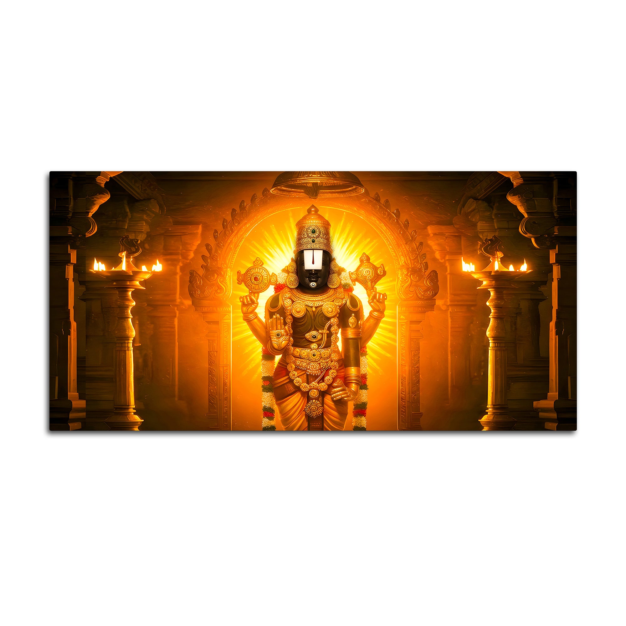 Balaji Spiritual Canvas Painting for Home Décor