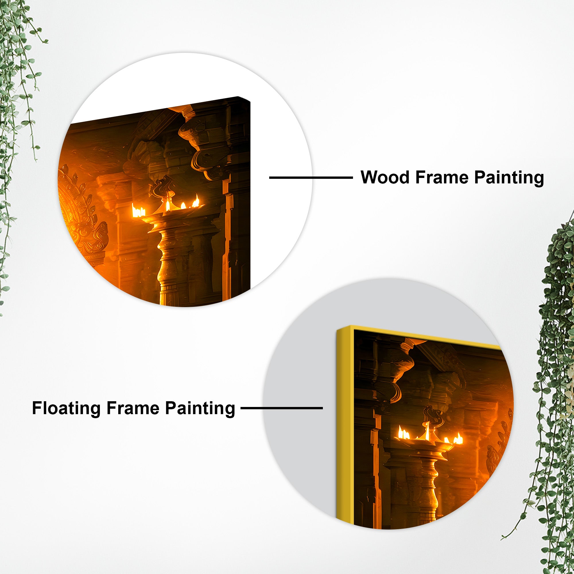 Balaji Spiritual Canvas Painting for Home Décor