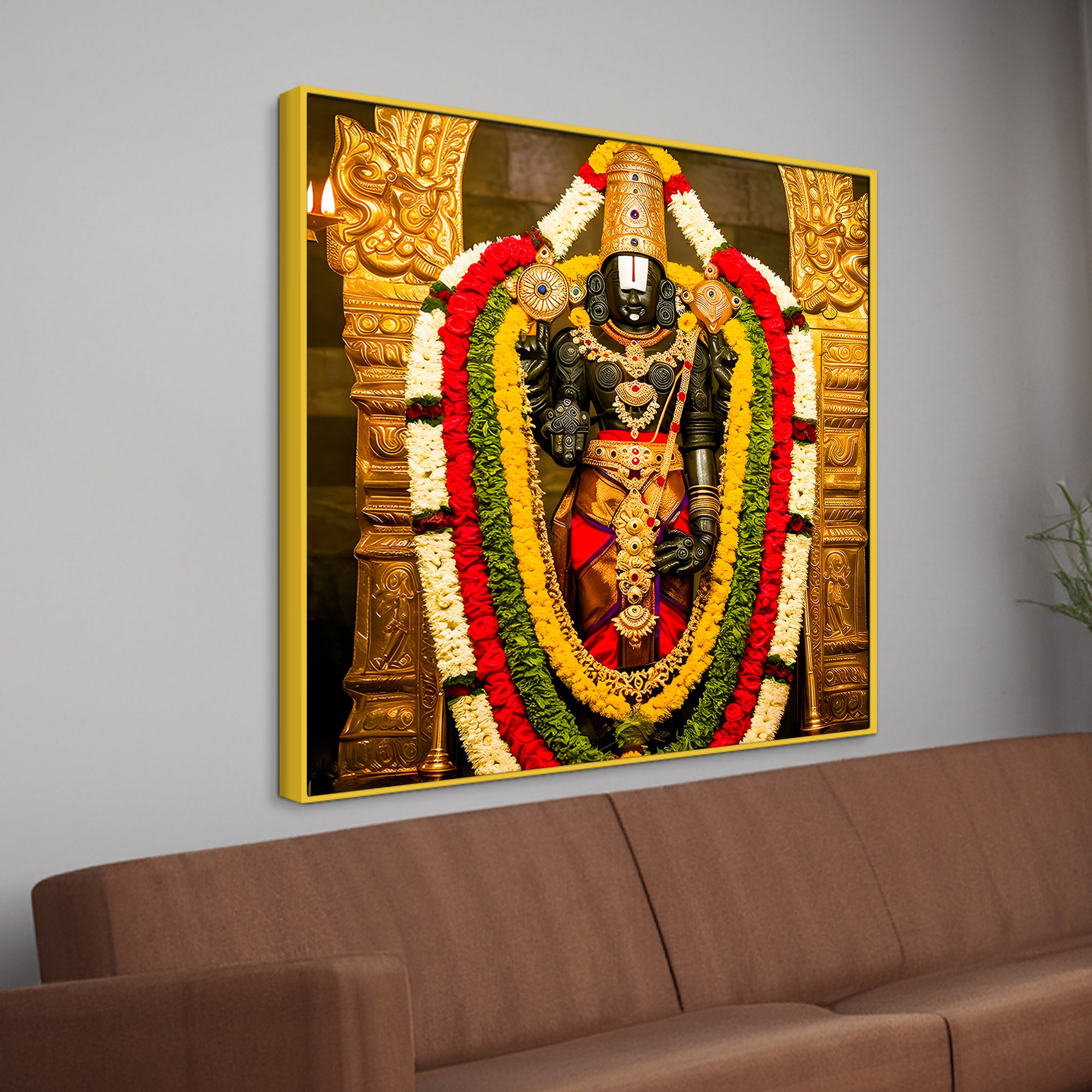 Balaji Wall Painting for Living Room, Pooja & Office
