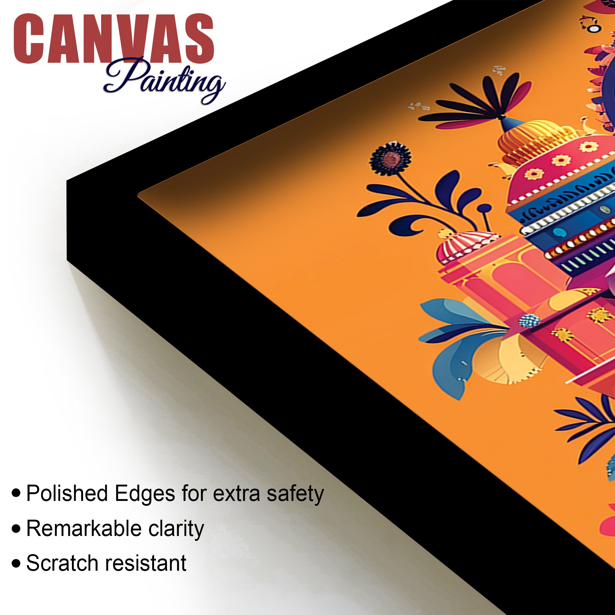 Bappa Ji Wall Painting for Living Room & Home Decor