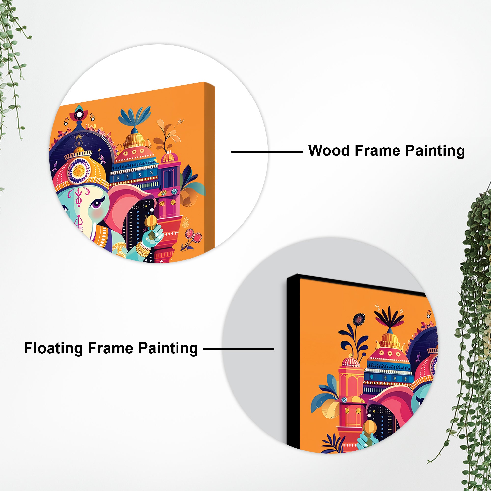 Bappa Ji Wall Painting for Living Room & Home Decor