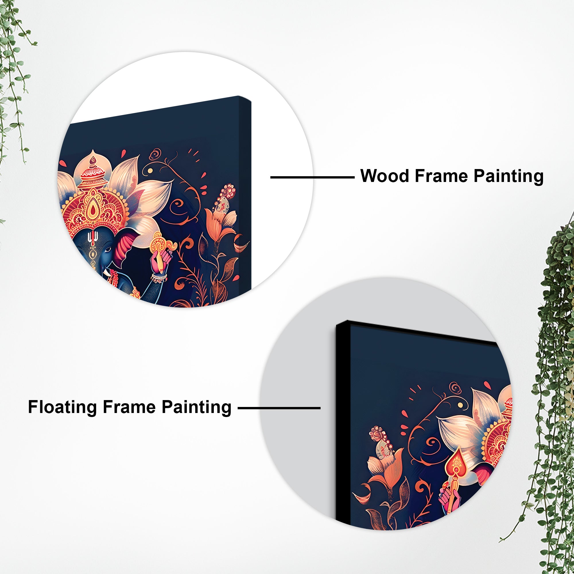 Beautiful Ganpati Art Painting