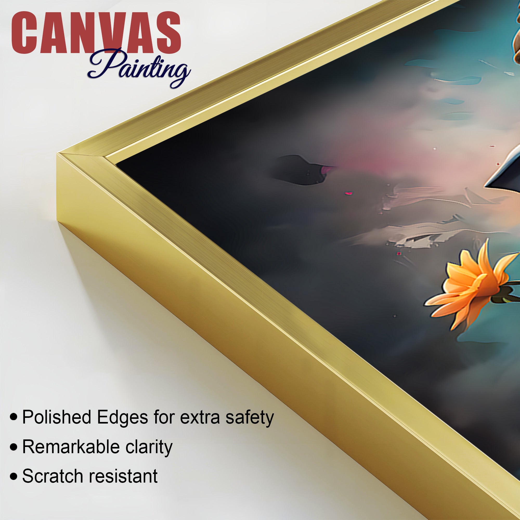 Beautiful Ganpati Bappa Wall Art Painting