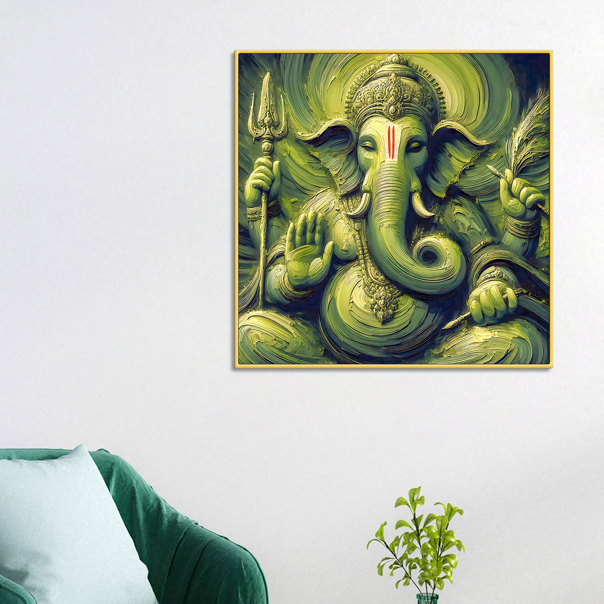 beautiful-ganpati-bappa-wall-painting