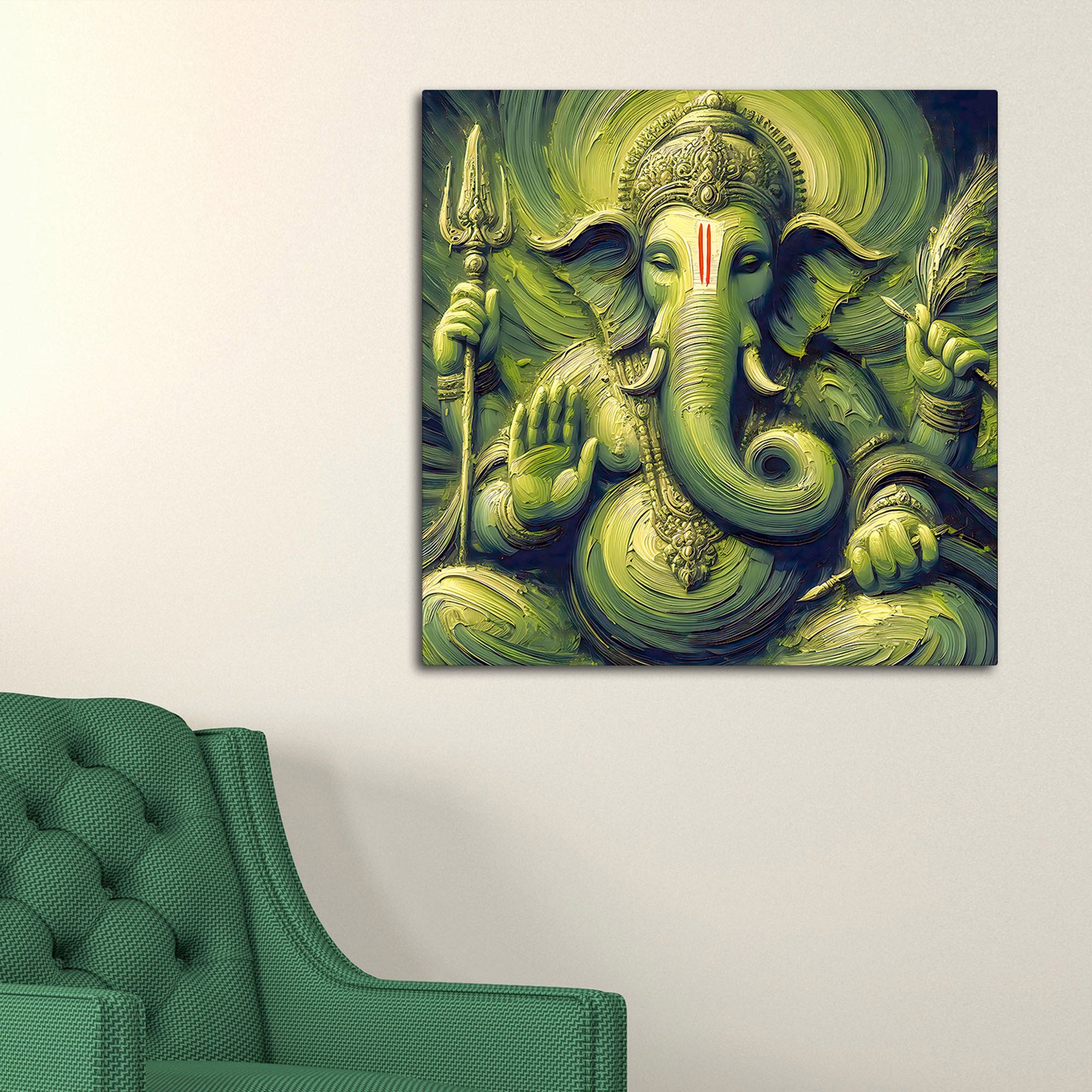 Beautiful Ganpati Bappa Wall Painting