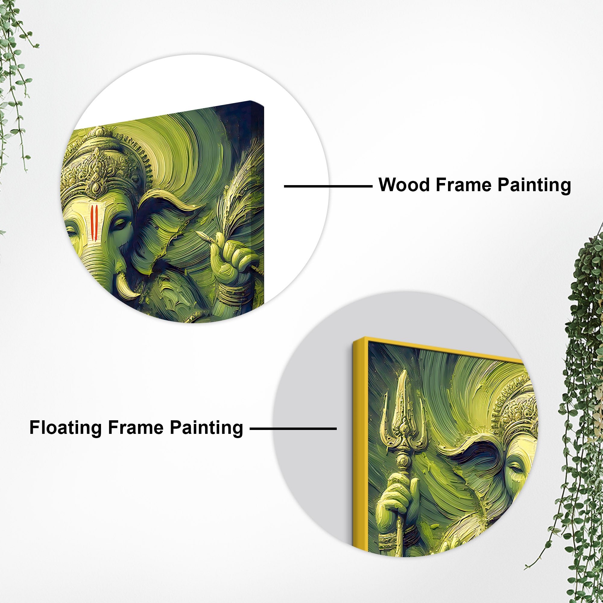 Beautiful Ganpati Bappa Wall Painting