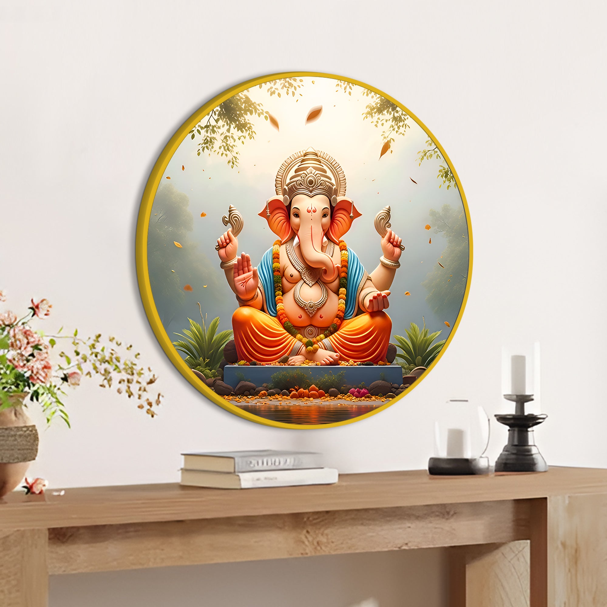 Beautiful Ganpati Décor Painting