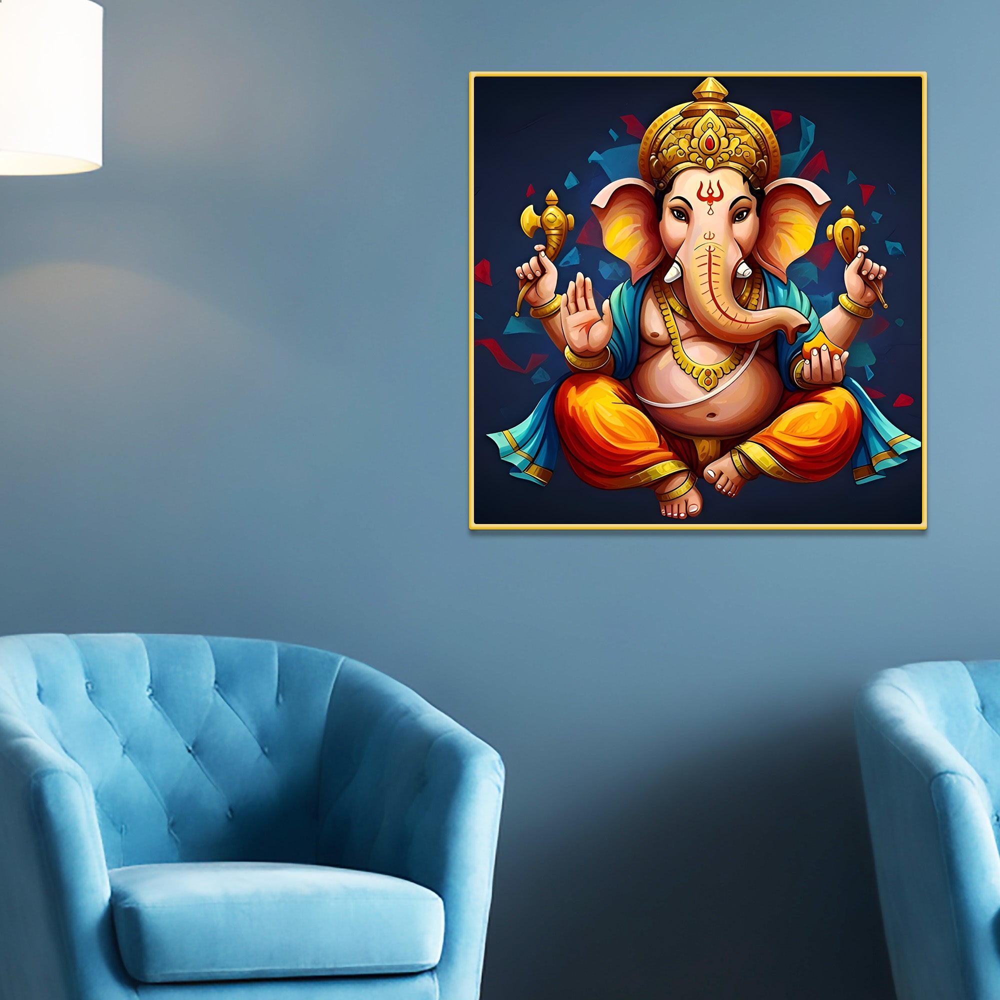 Beautiful Ganpati Painting