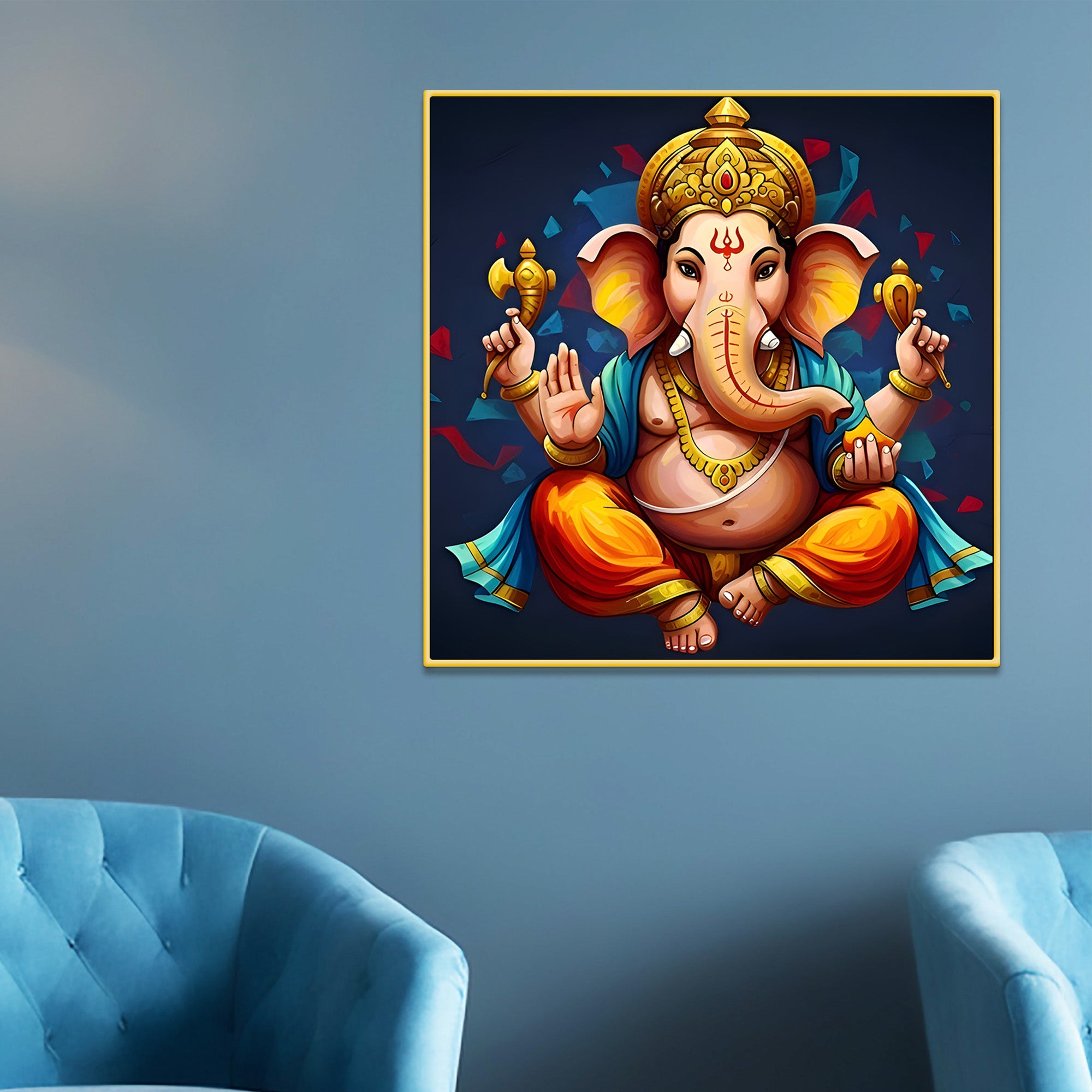 Beautiful Ganpati Painting