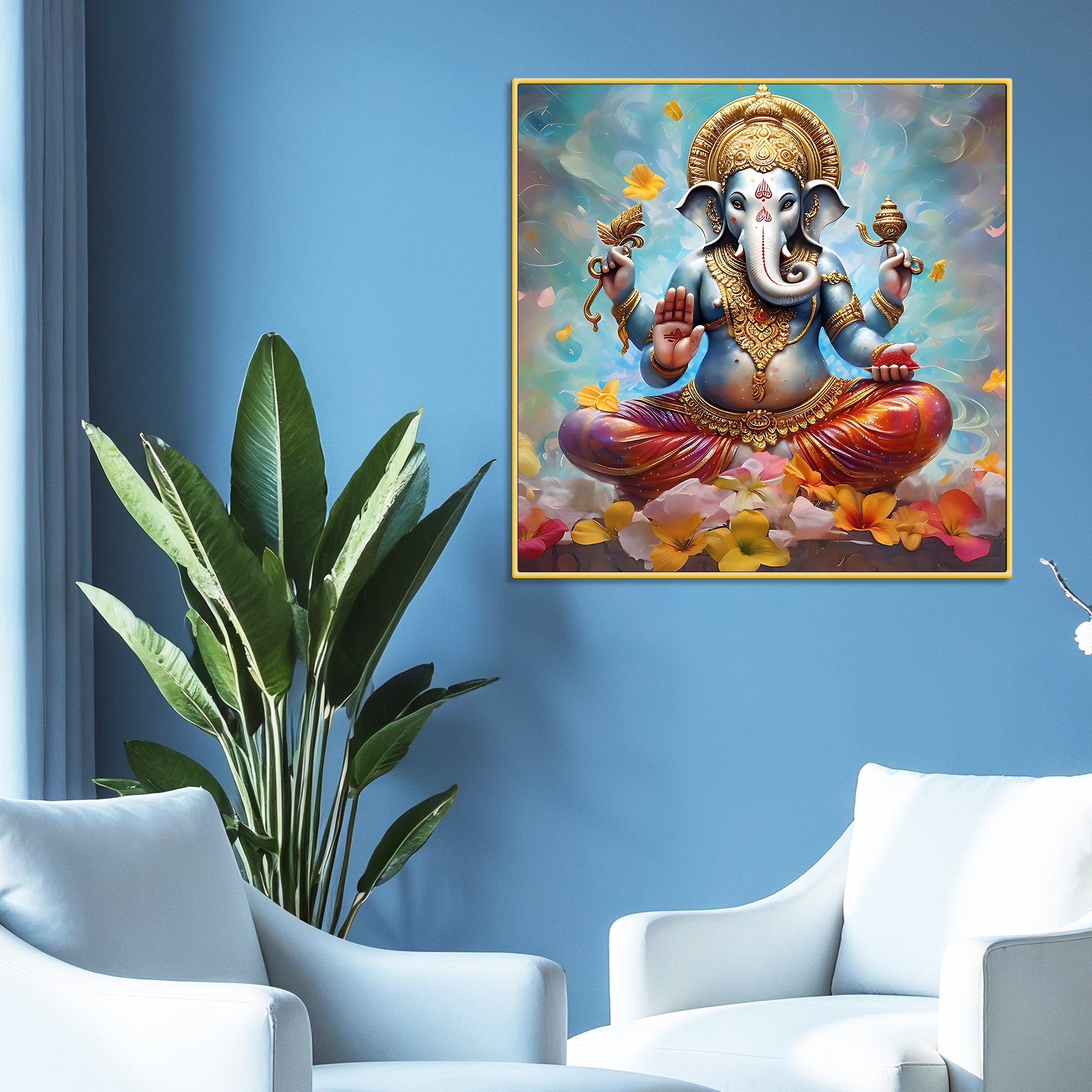 products › beautiful-god-ganesha-wall-painting