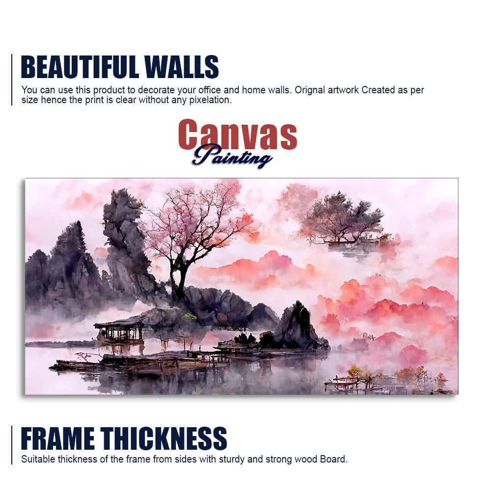 Peaceful Lake Canvas