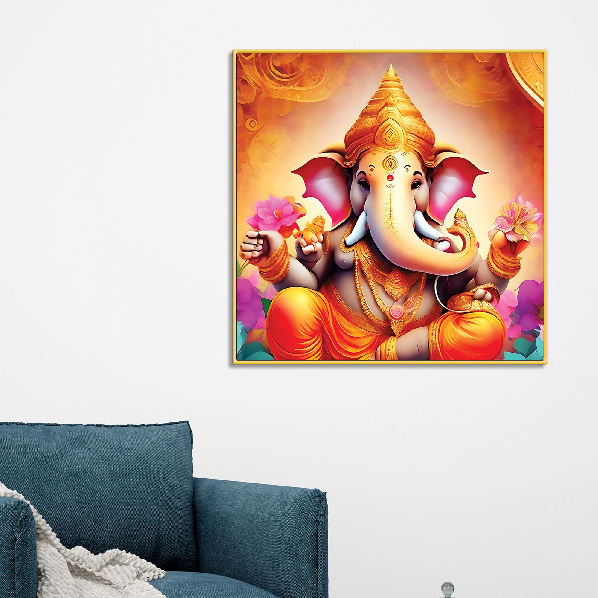 Beautiful Lord Ganesha Art Painting