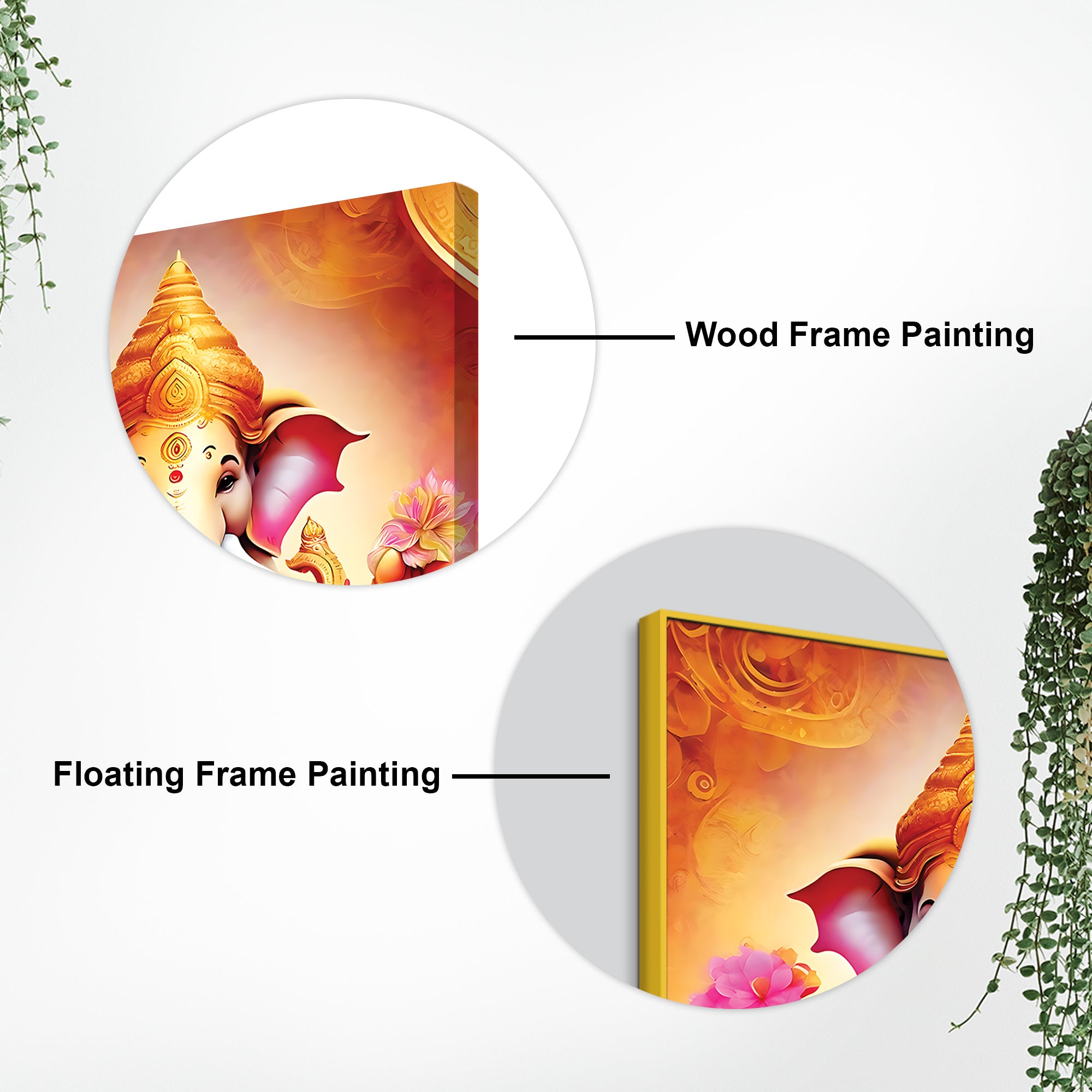 Beautiful Lord Ganesha Art Painting