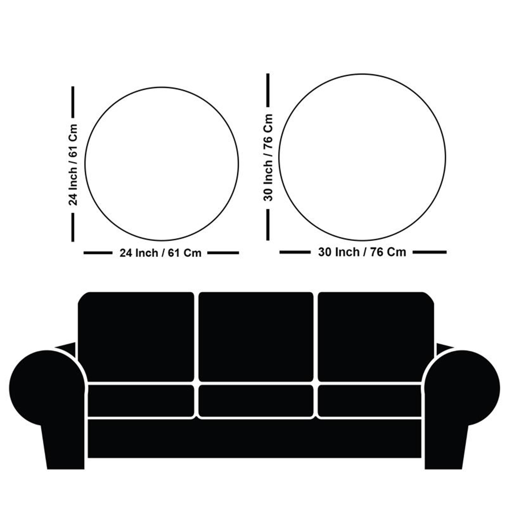 Beautiful Round Ganpati Wall Painting for Living Room