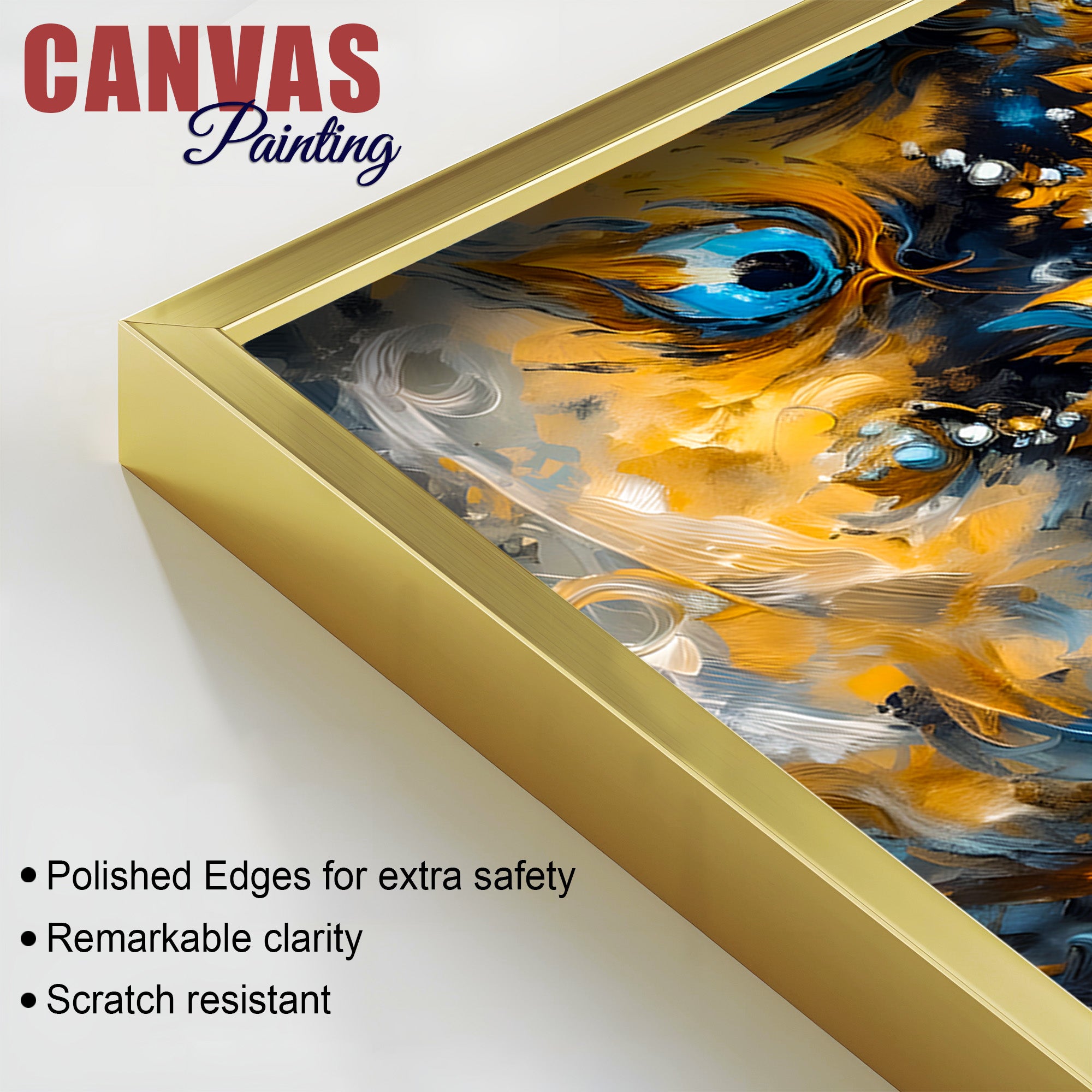 Beloved Shri Krishna Divine Flute Canvas Wall Painting for Home & Office