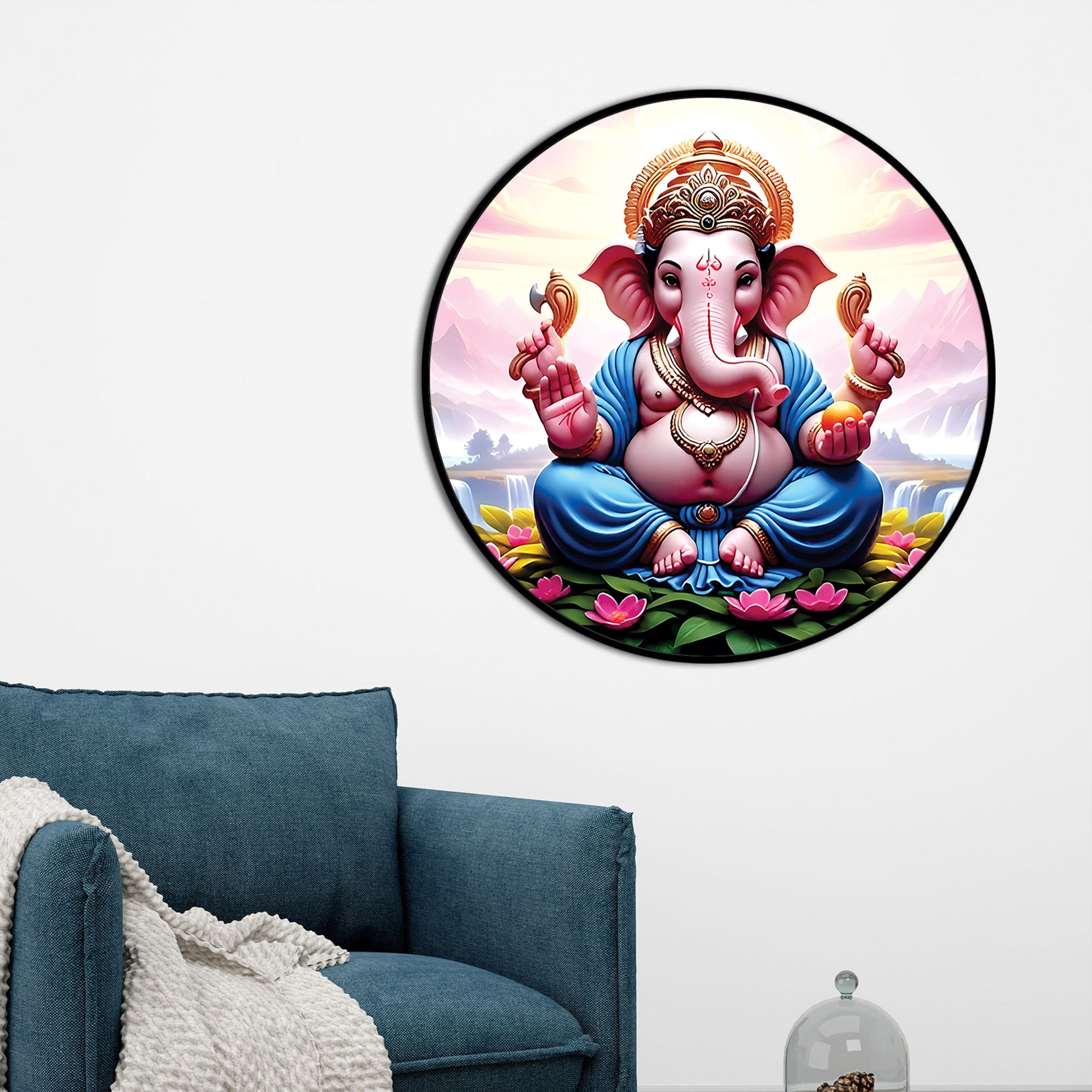 Blessing Ganesh Ji Painting