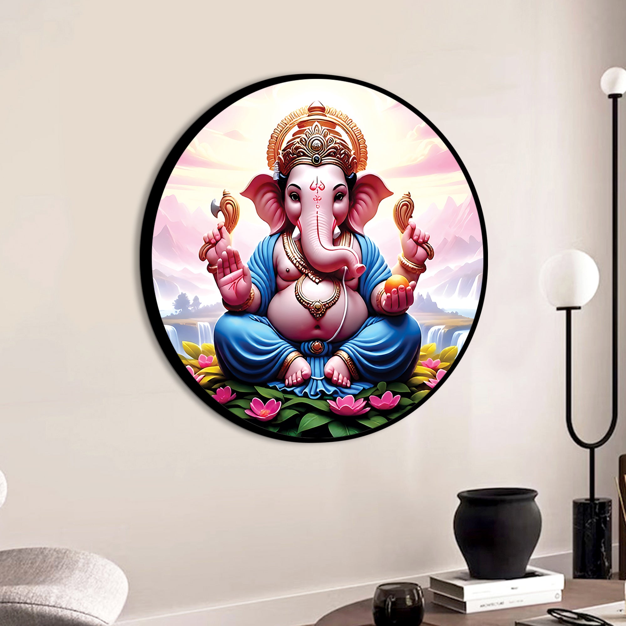 Blessing Ganesh Ji Painting