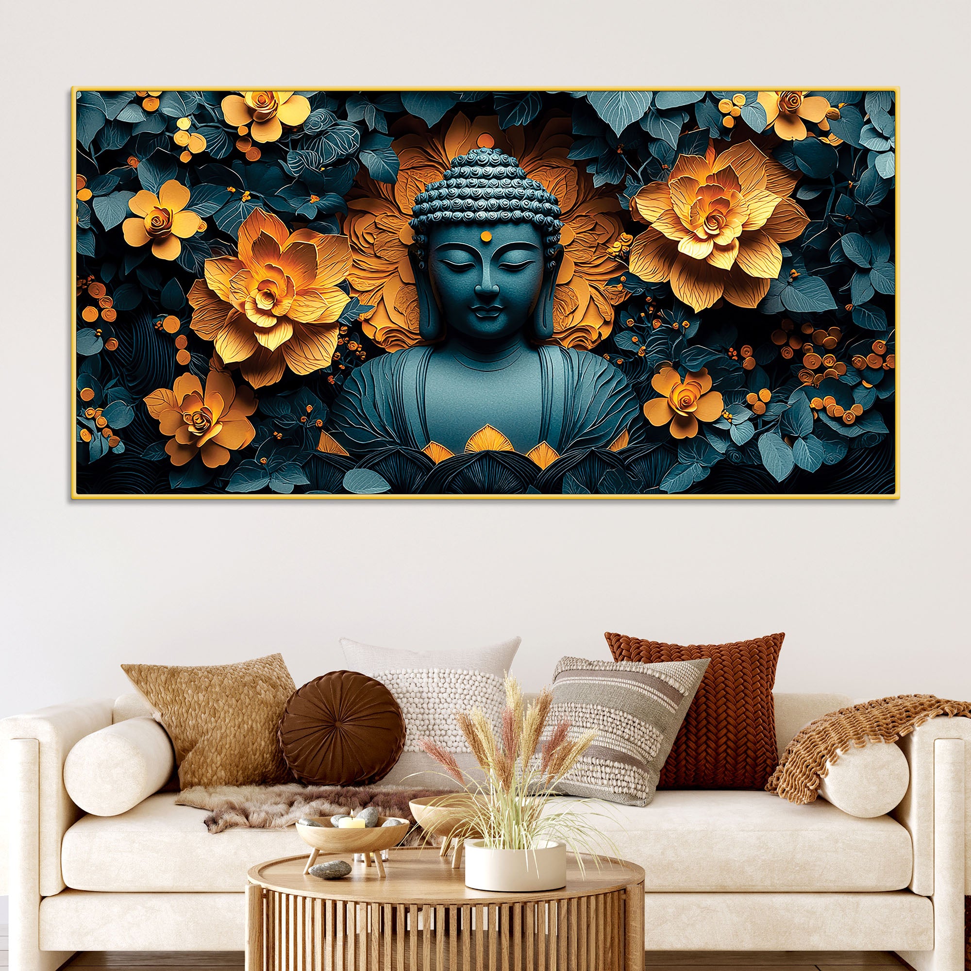 Buddha Artistic Vision Painting for Decor