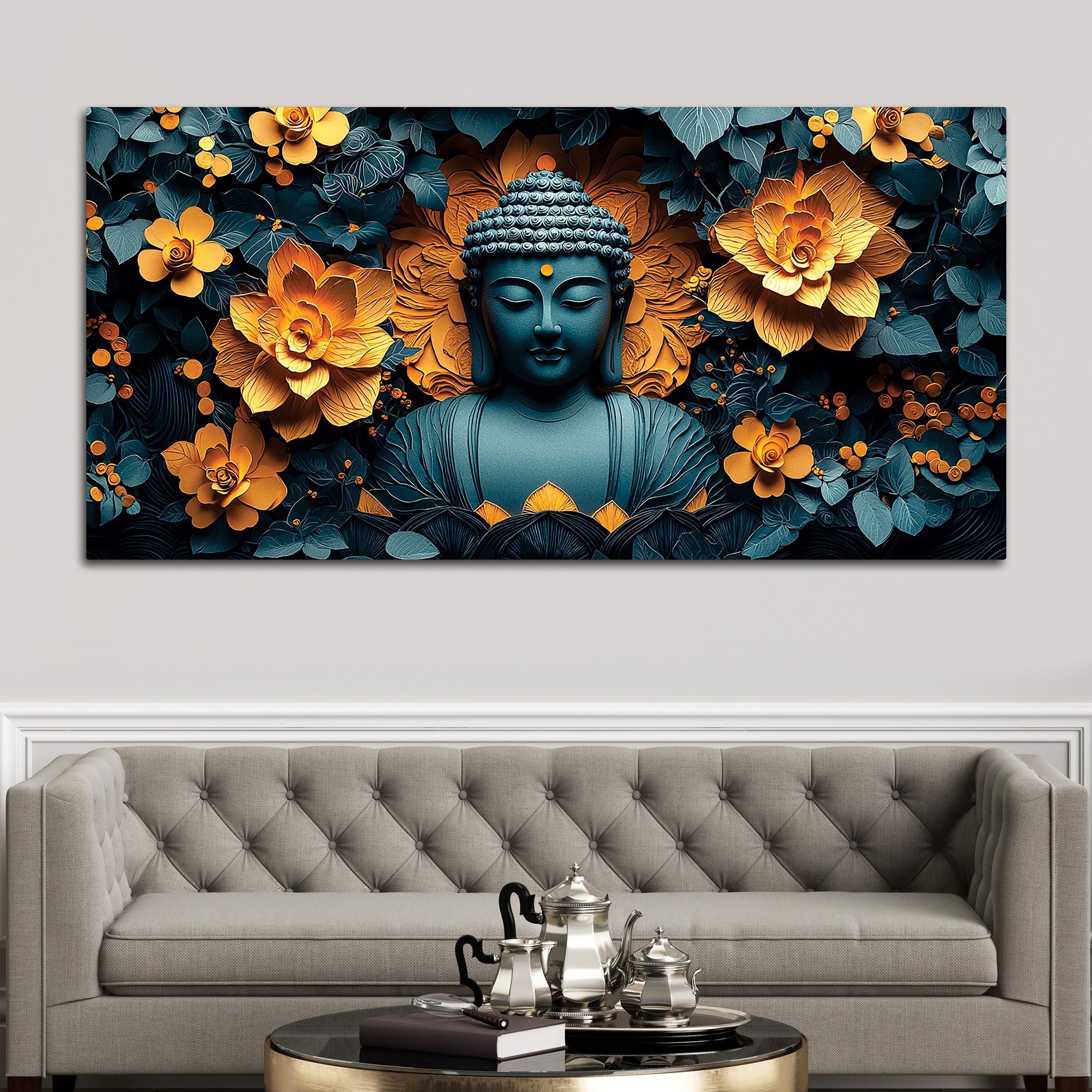 Buddha Artistic Vision Painting for Decor