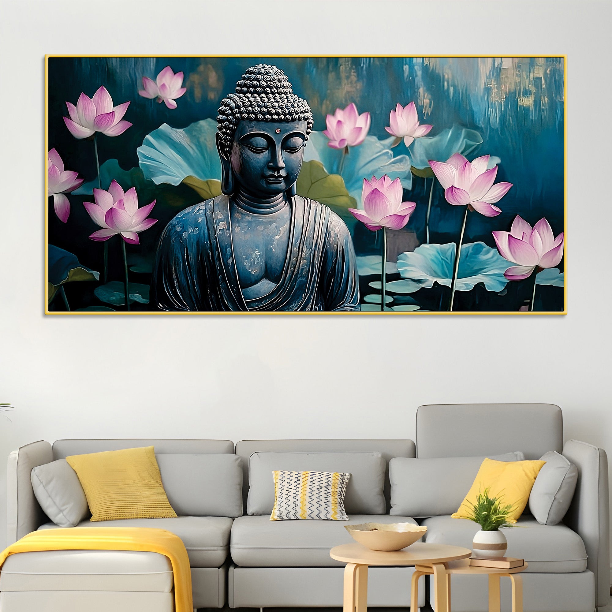 Buddha Artwork Painting for Living Room