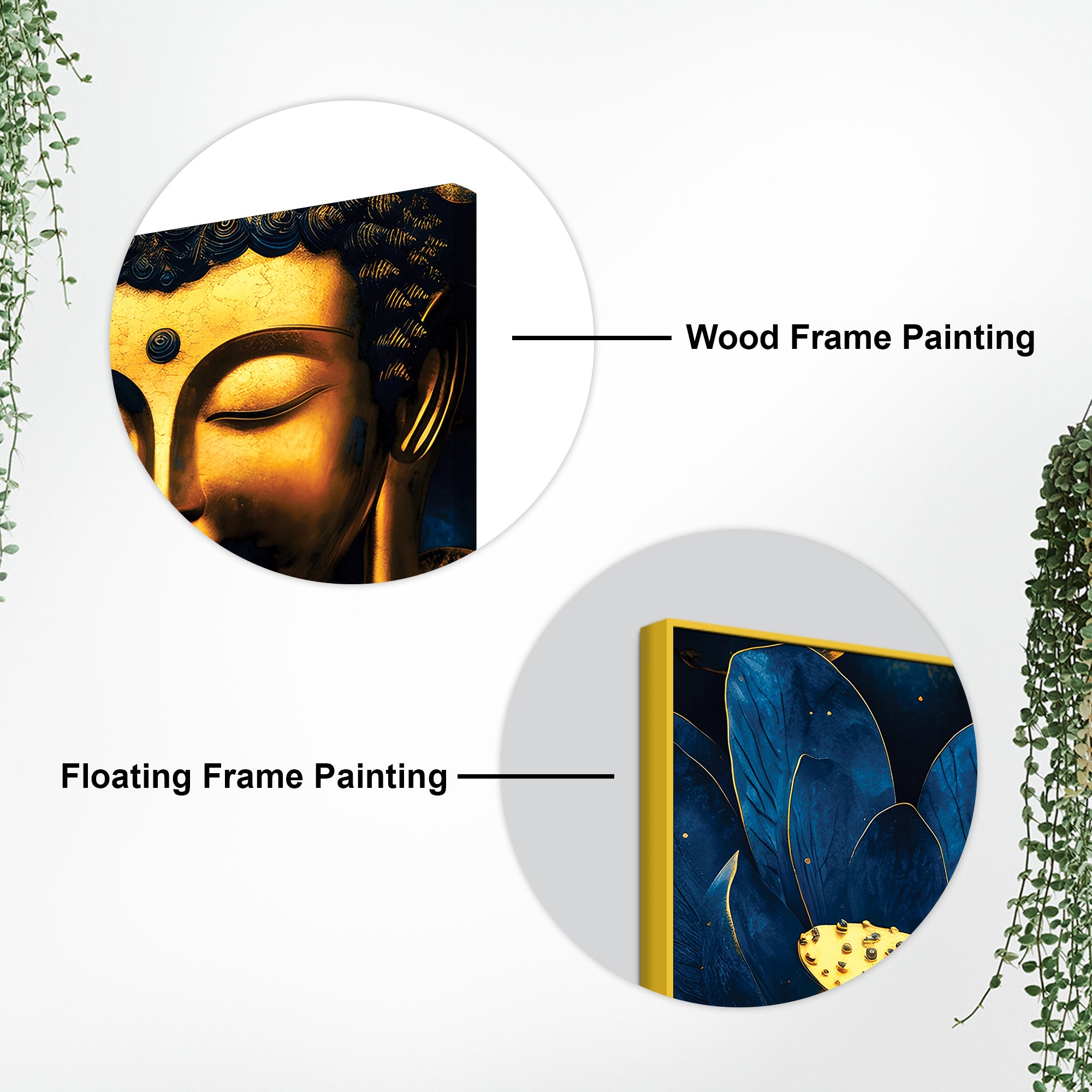 Buddha Balance Painting for Wall Art Decor