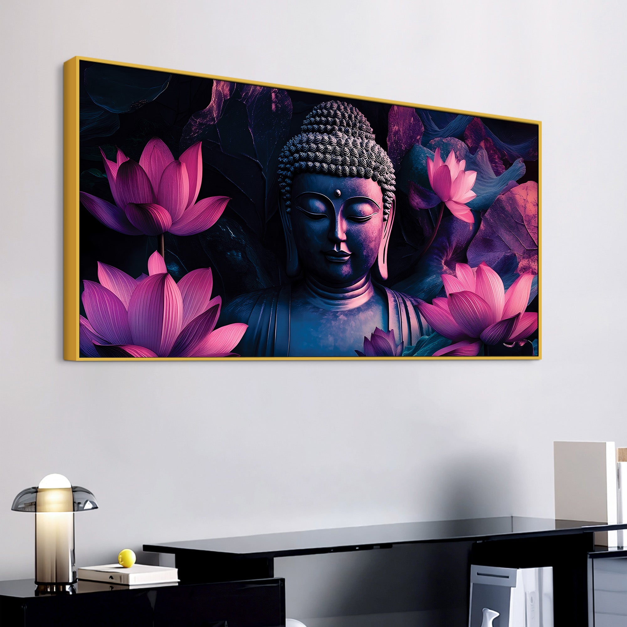 Buddha Blessing Painting for Home Positivity