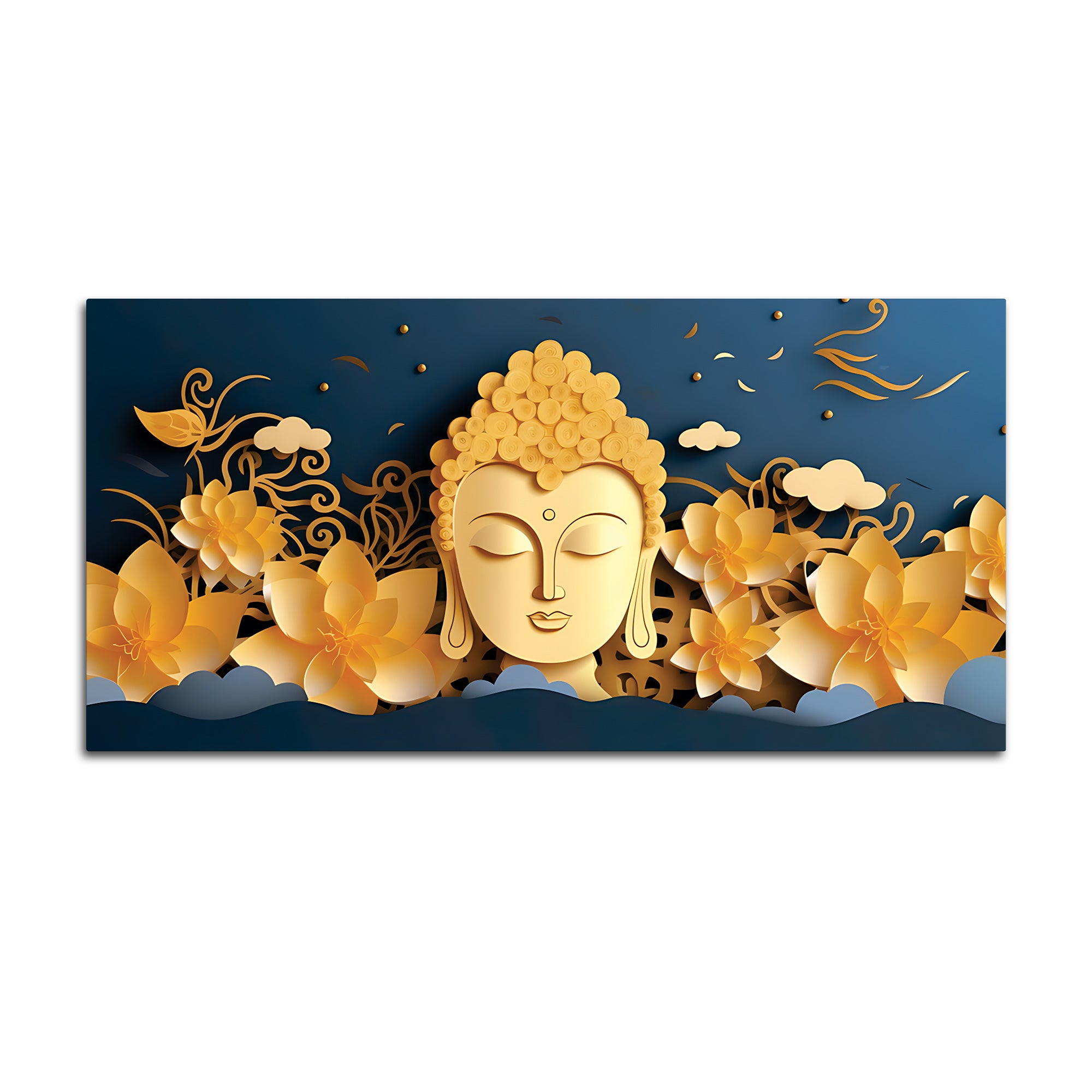 Buddha Calm Presence Painting for Decor