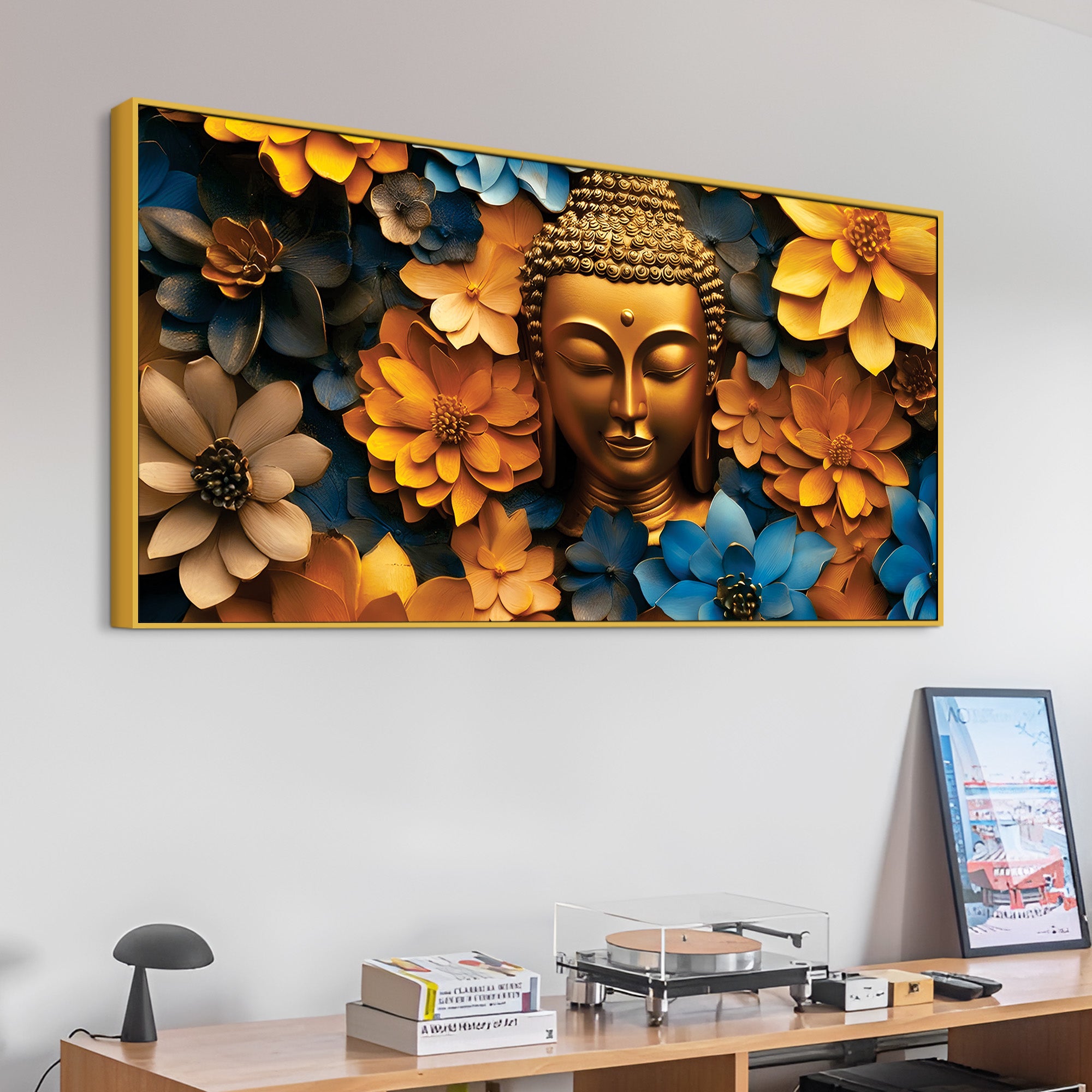 Buddha Calm Soul Painting for Living Room