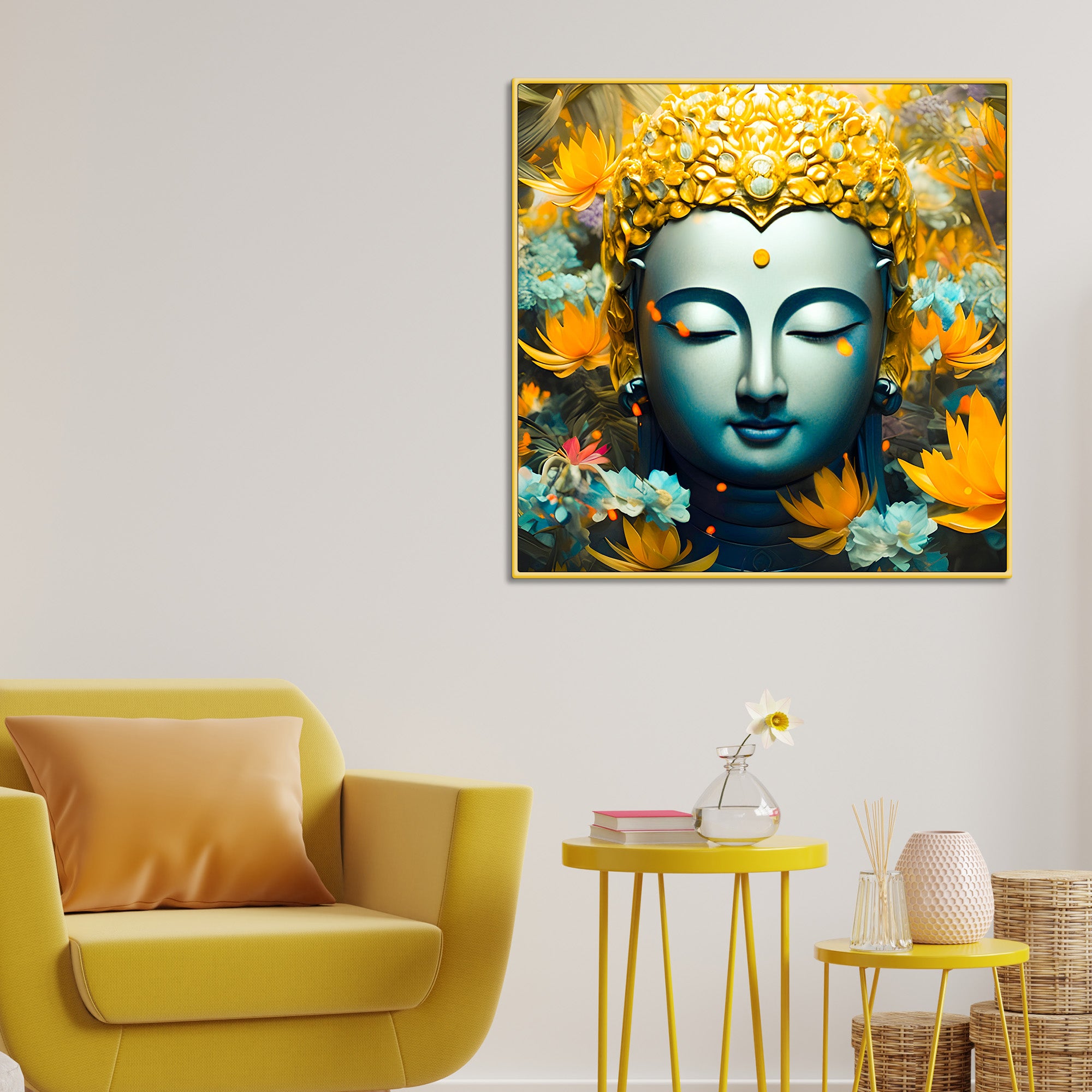 Buddha Canvas Painting for Luxury Homes