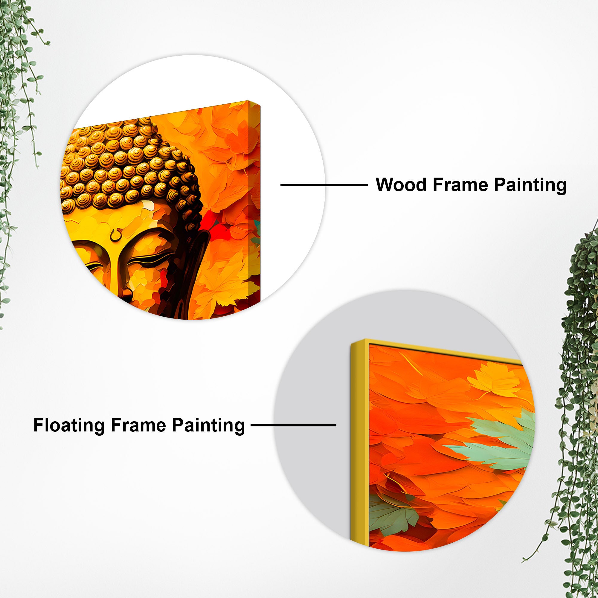 Buddha Canvas Painting for Modern Wall Décor