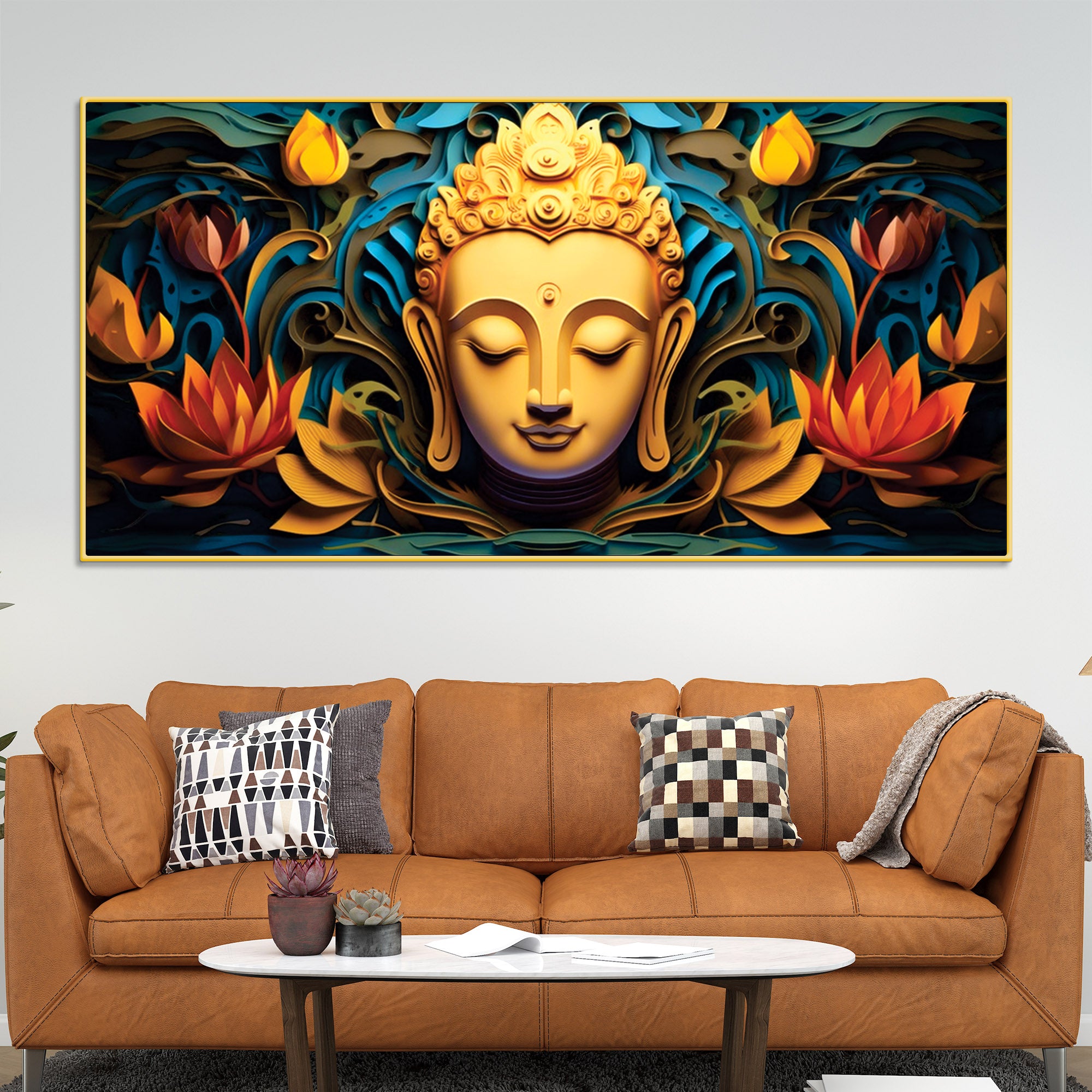 Buddha Divine Calm Painting for Decor