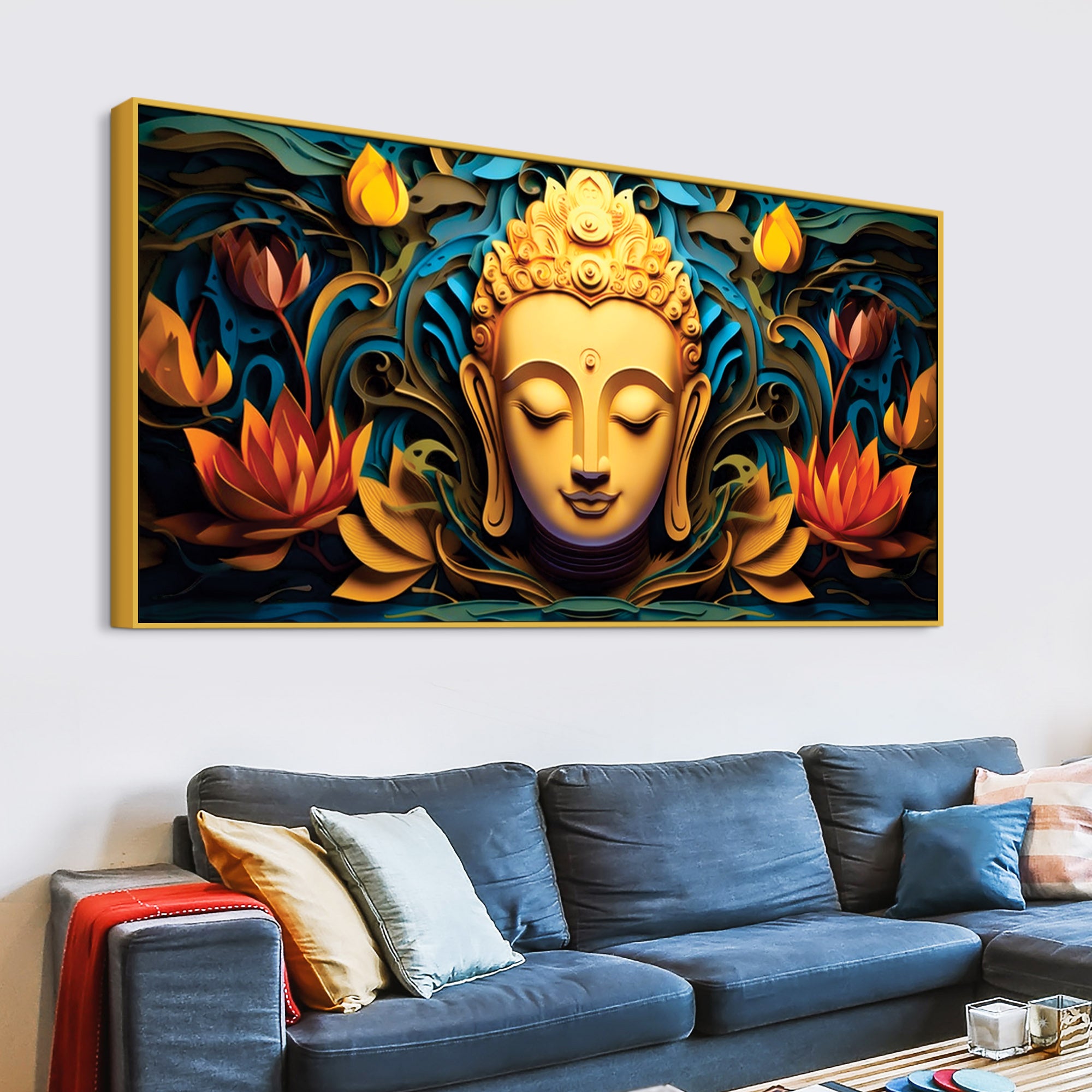 Buddha Divine Calm Painting for Decor