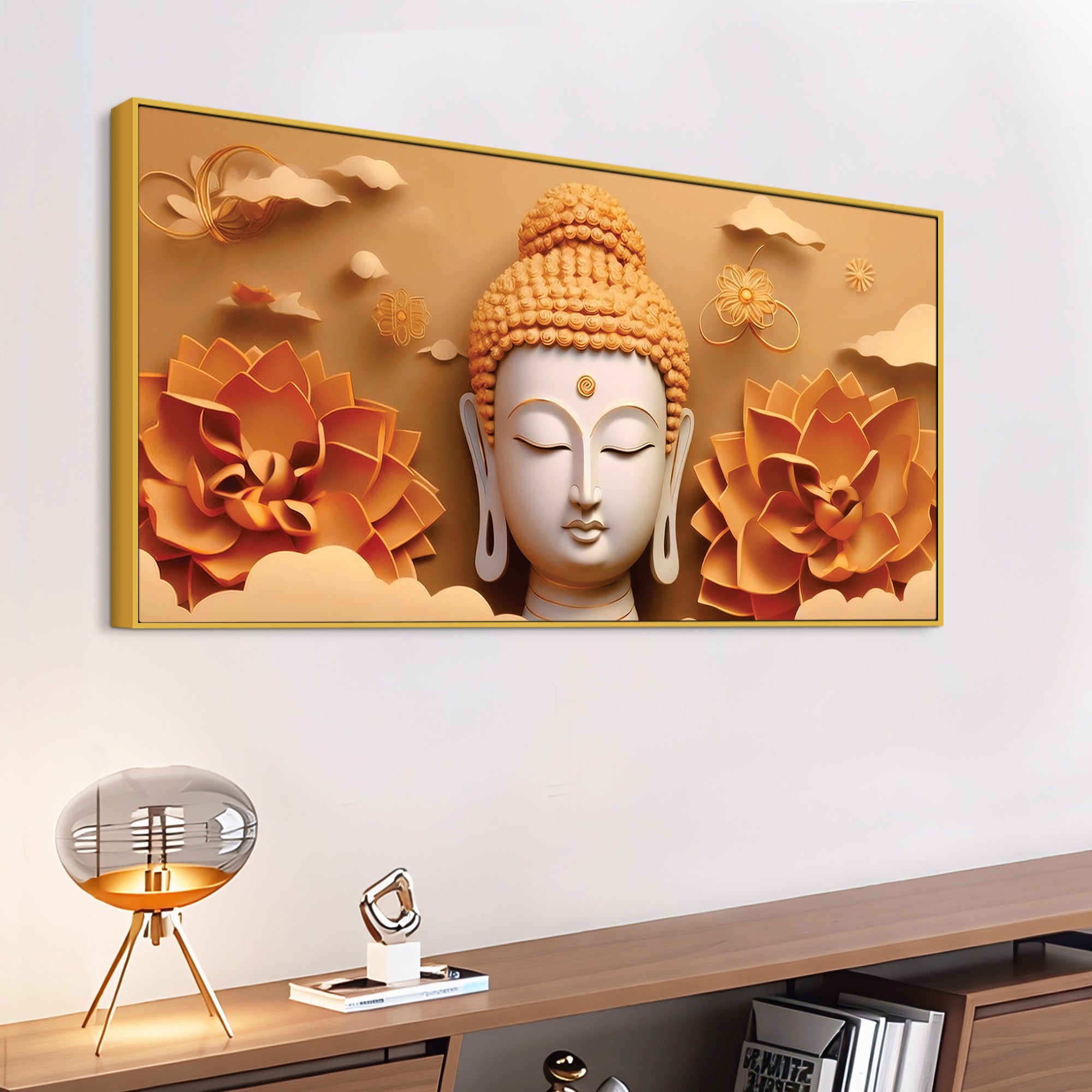 Buddha Elegant Calm Painting for Decor