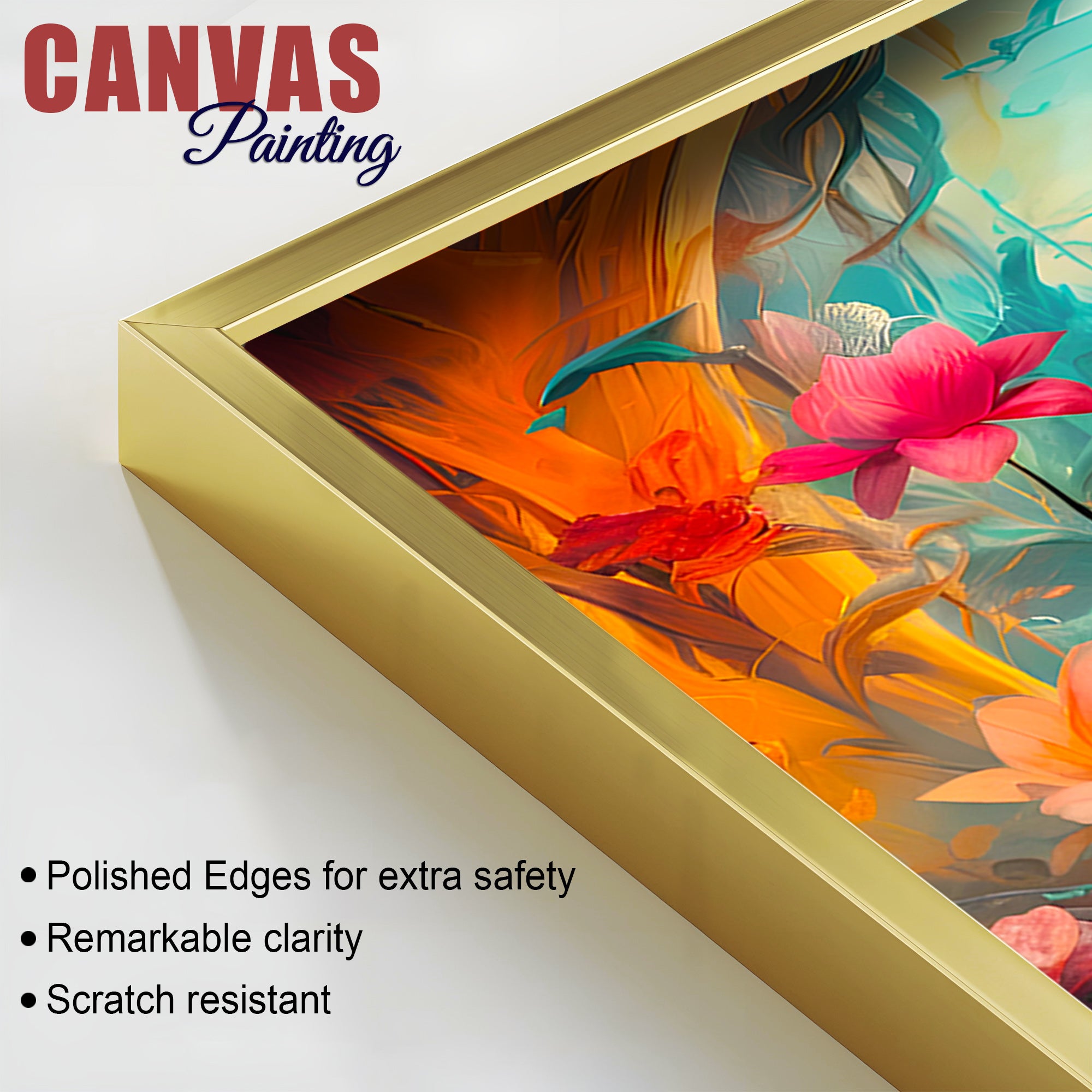 Buddha Elegant Spiritual Wall Painting